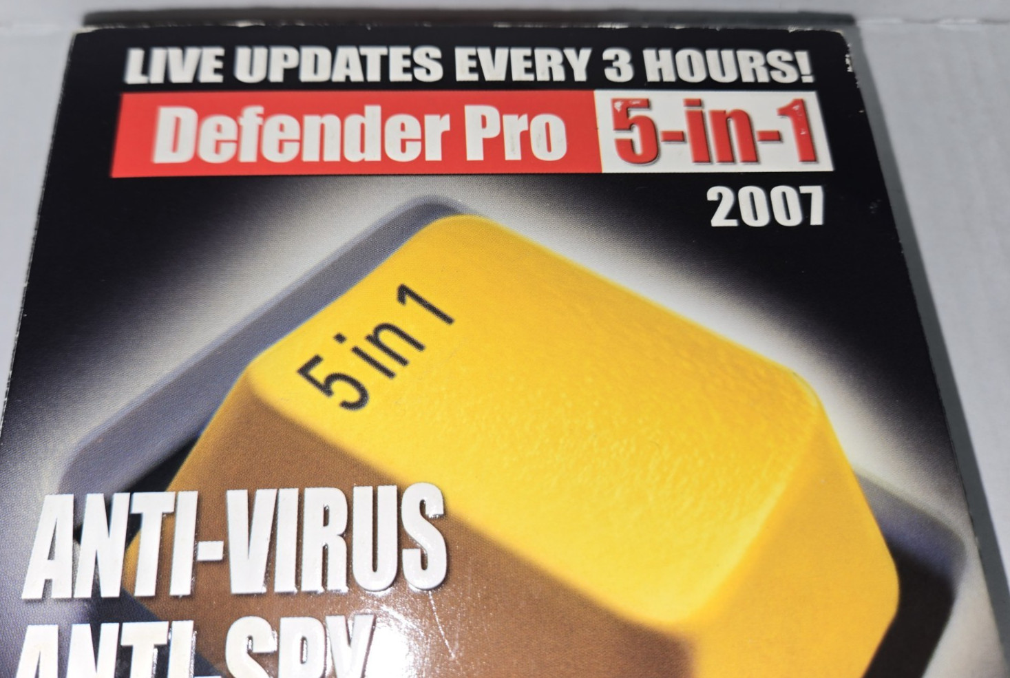 Defender Pro 2007 5-in-1 PC Software For Windows Anti-virus Spy Firewall Repair
