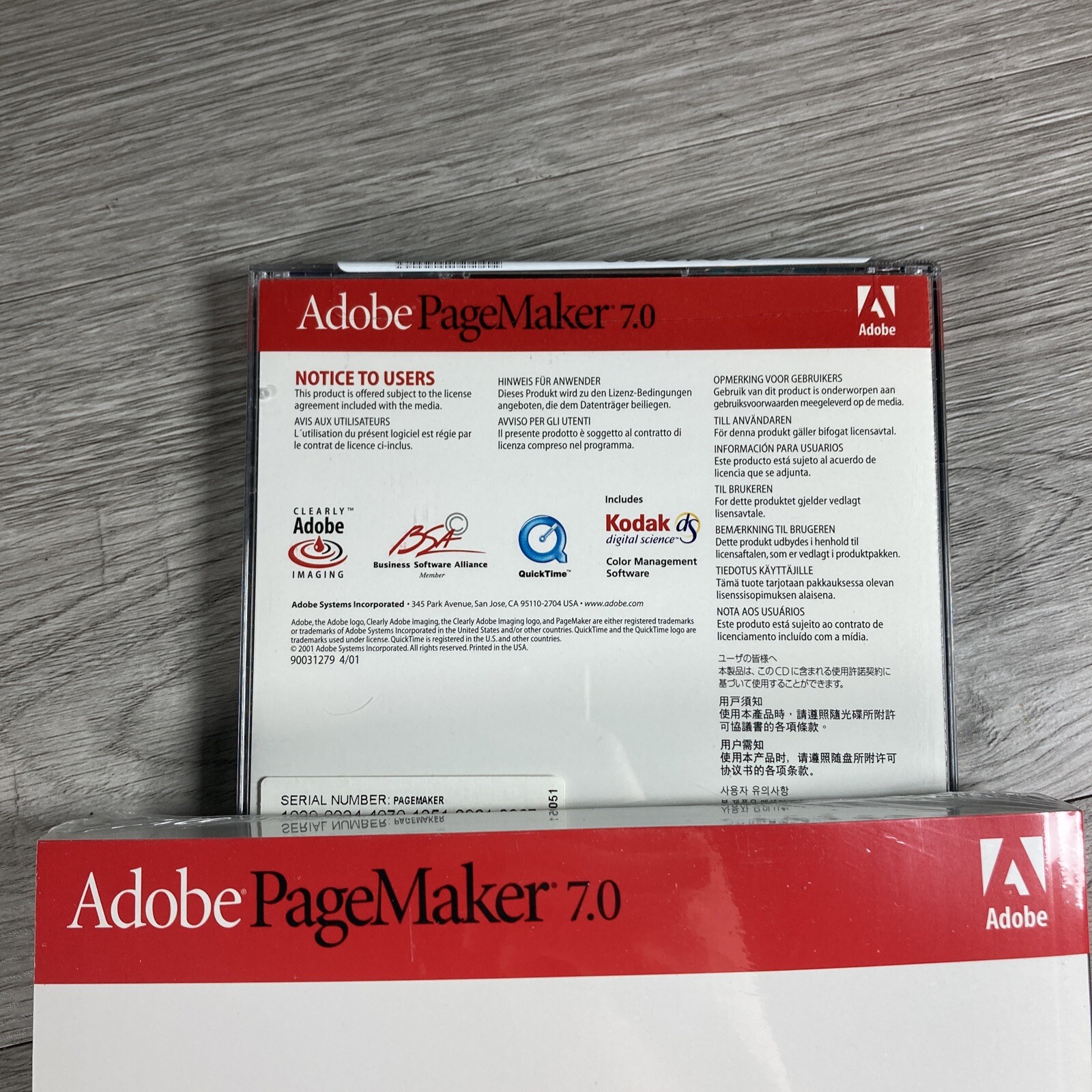 Adobe PageMaker 7.0 Full Upgrade Version for Apple Macintosh with Serial Number