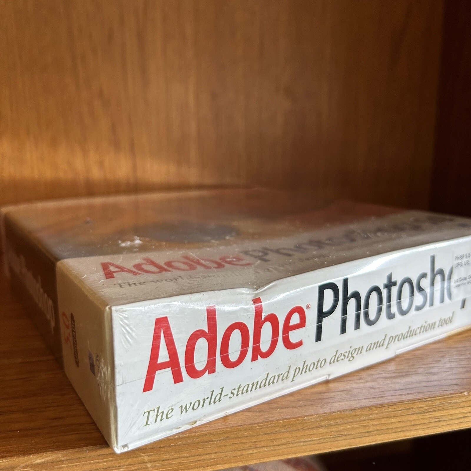 Vintage 1998 Adobe Photoshop 5.0 UPGRADE Apple Mac Macintosh CD-ROM Software