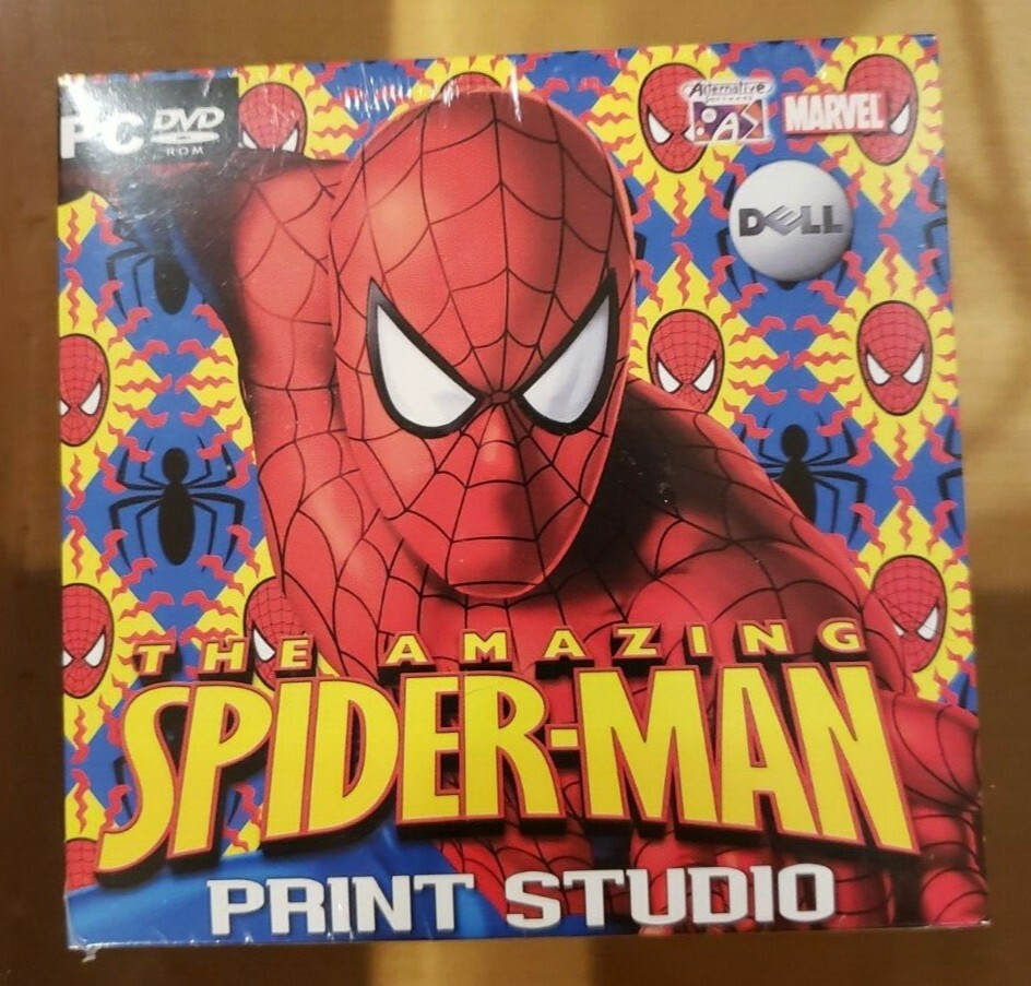 Marvel The Amazing Spider-Man Print Studio Pc/dvd NEW