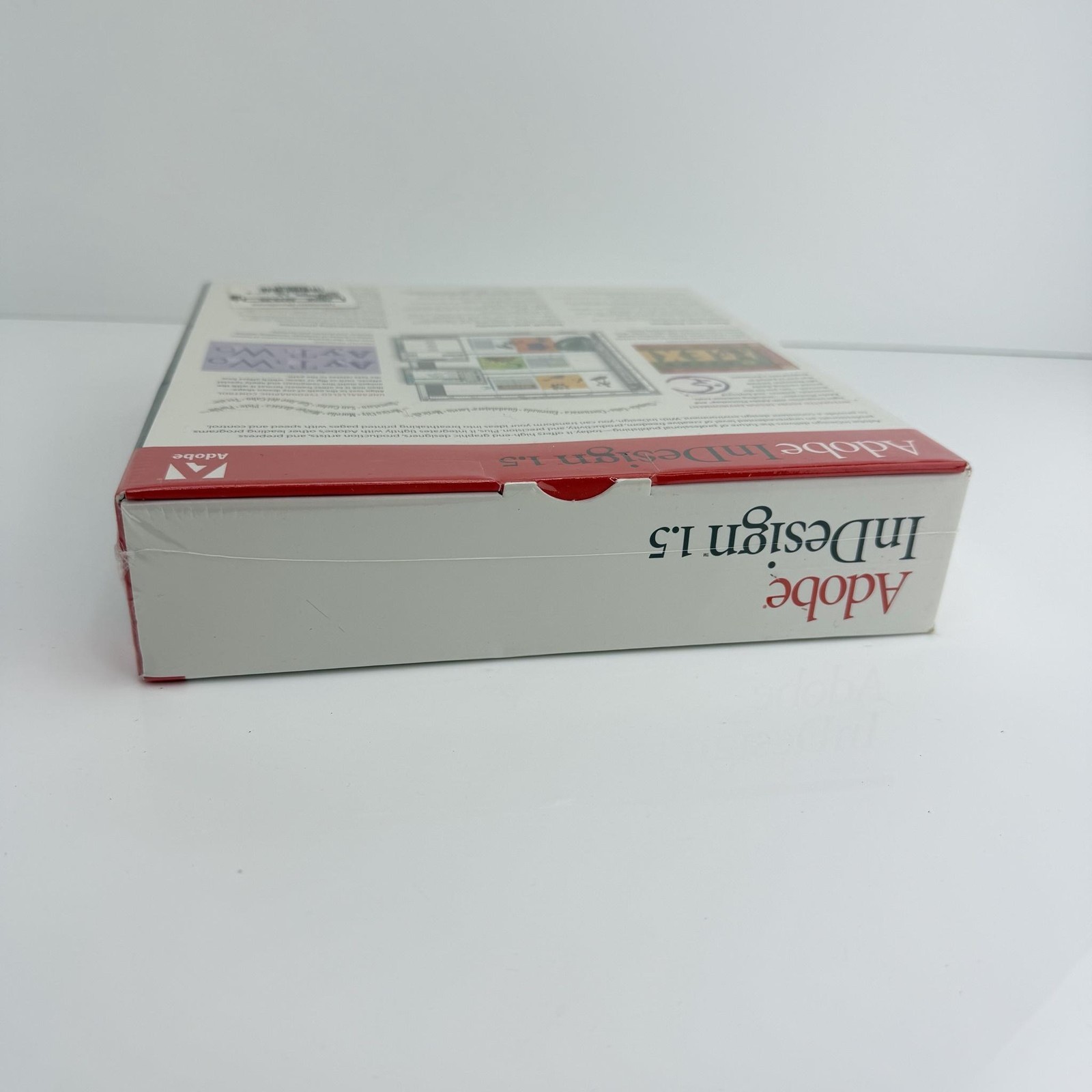 Vintage 2000 Adobe InDesign 1.5 Education Version Mac Software CD-ROM NEW SEALED