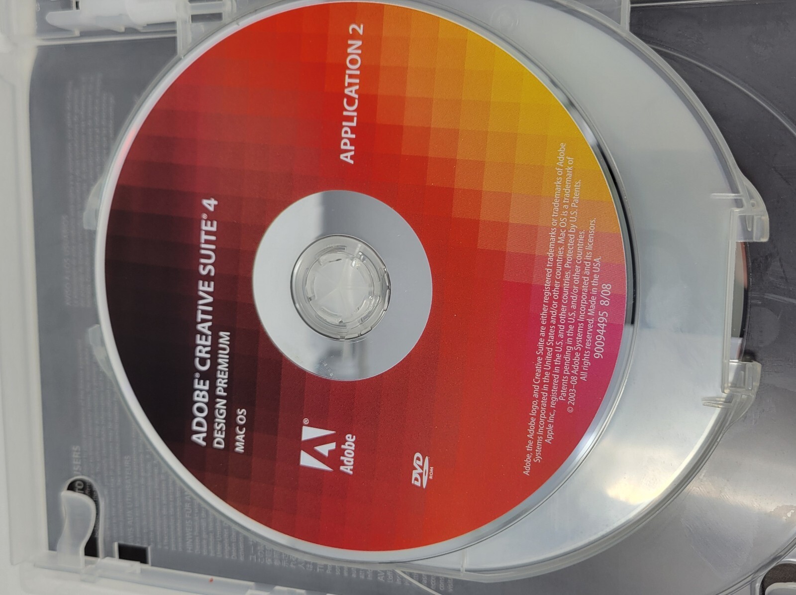 Adobe Creative Suite 4 Design Premium for MAC OS with Serial Number