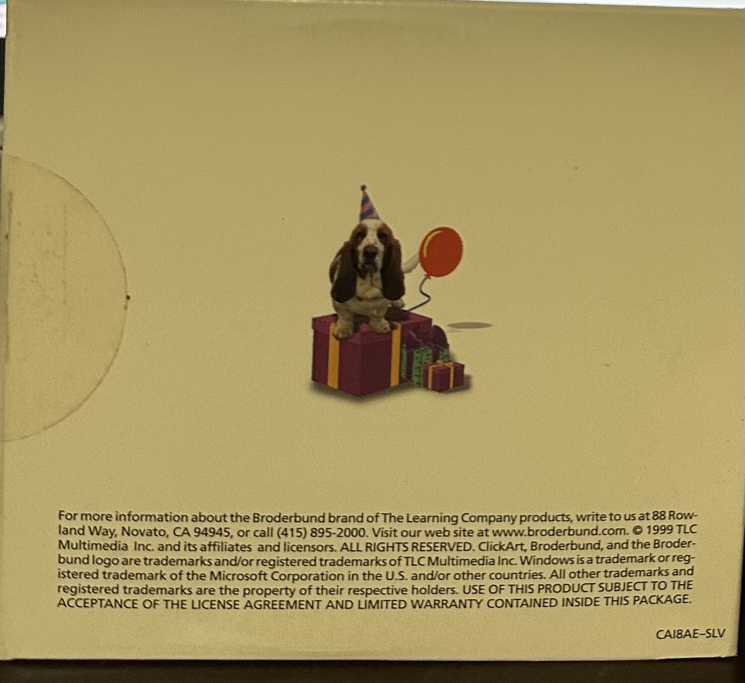 Broderbund ClickArt Click Edit 3-Disk Set 50,000 ClickArt Images 1999 READ