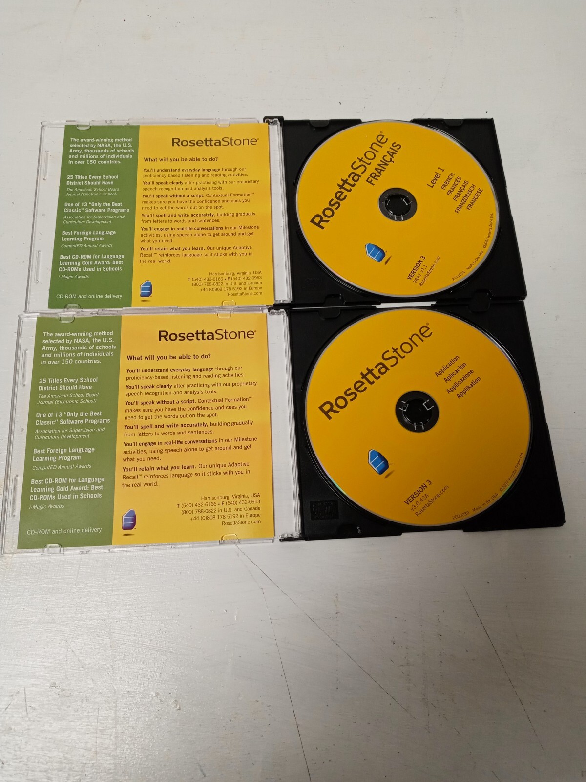 Rosetta Stone French 3 Level 1