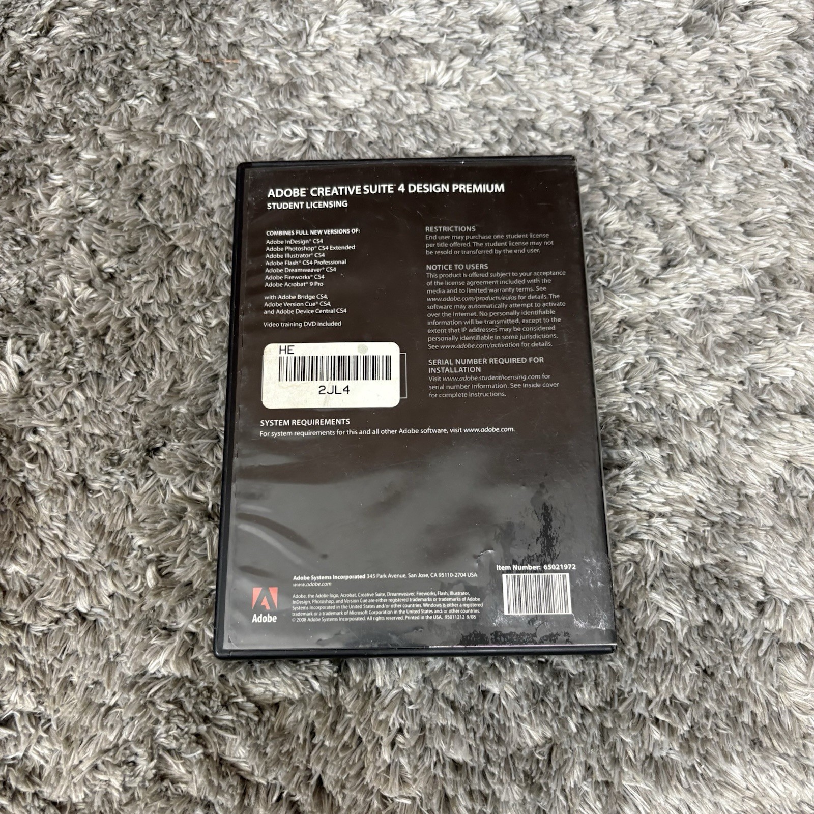 READ AD!!!!!!! Adobe Creative Suite 4 Design Premium Full Version for Windows…