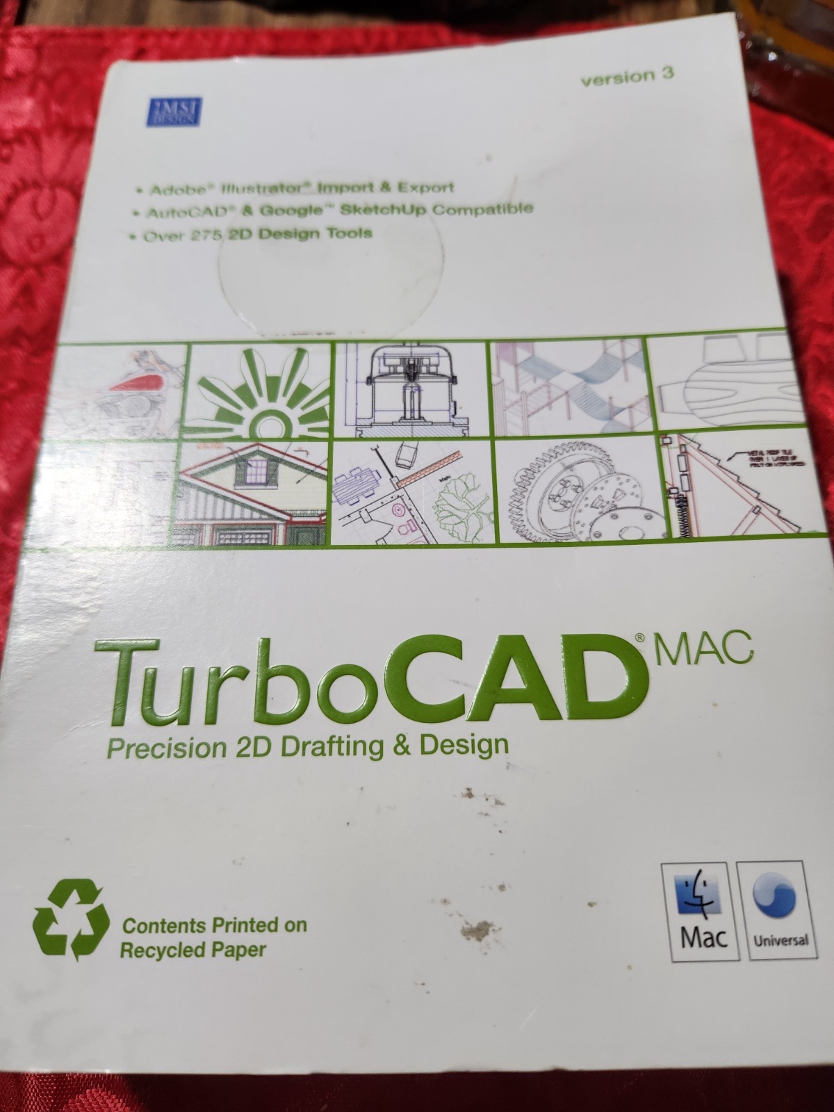 IMSI TurboCAD Mac Precision 2D Drafting & Design Version 3 – MACINTOSH MAC
