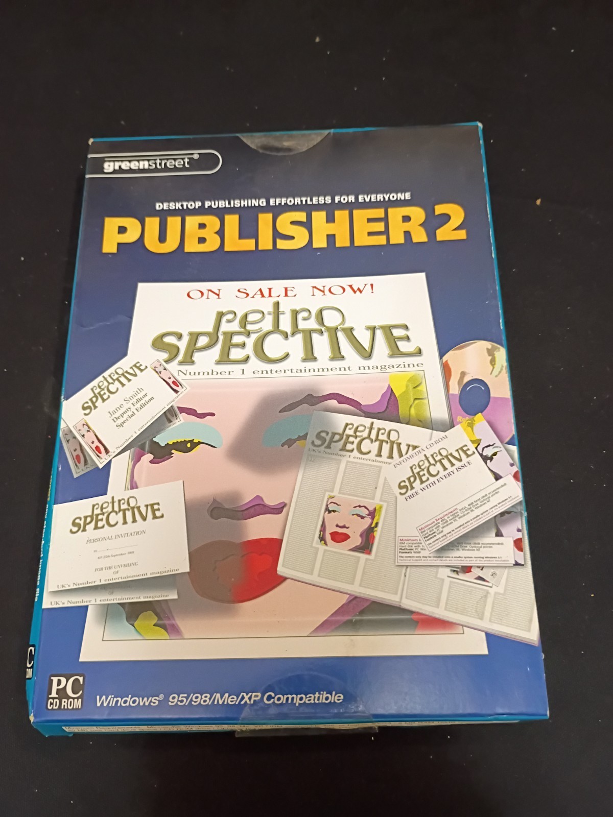 Greenstreet Publisher 2 PC CD-ROM Windows Vintage Software