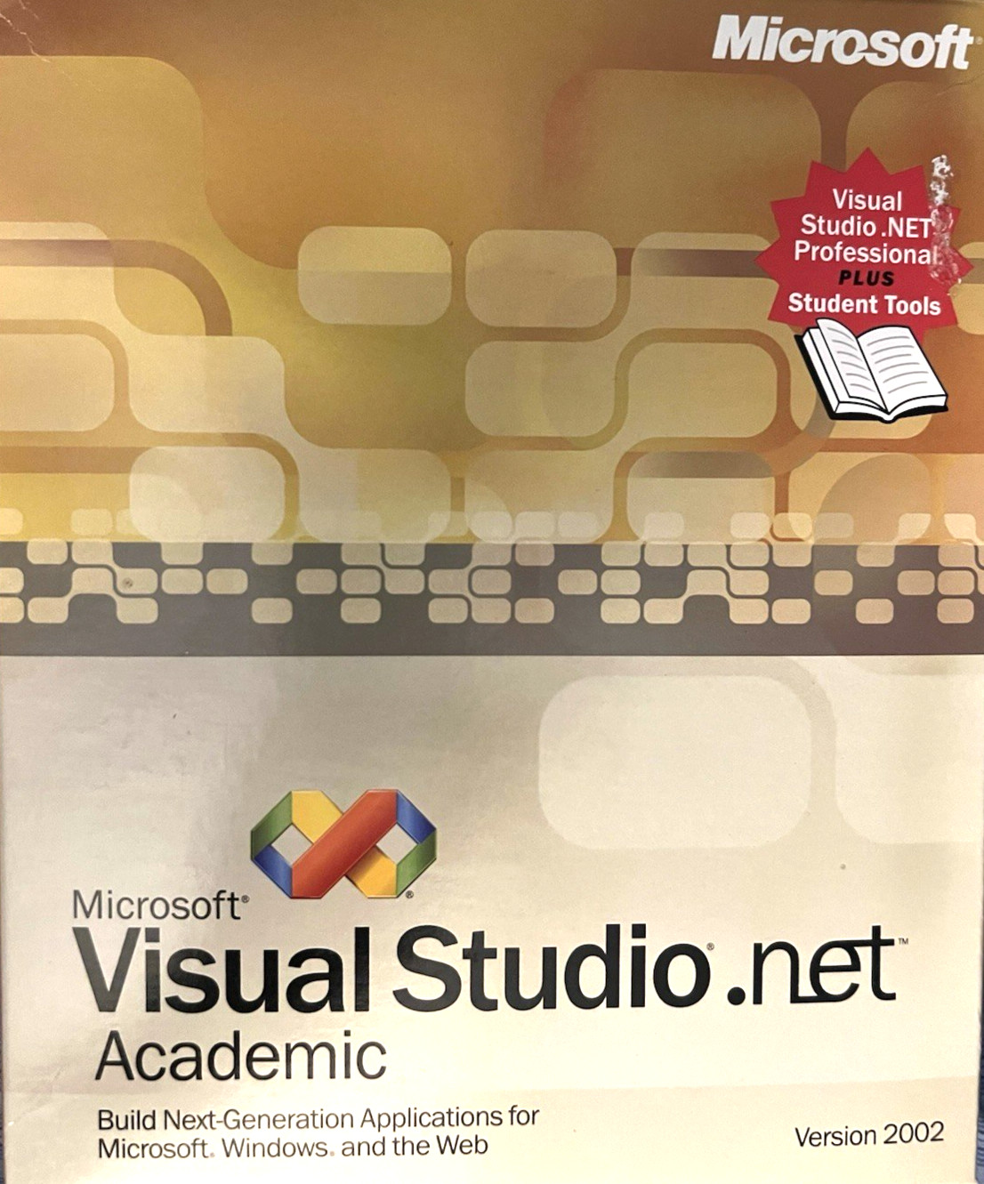 Microsoft Visual Studio.net Academic 2002 Complete w/Product Key