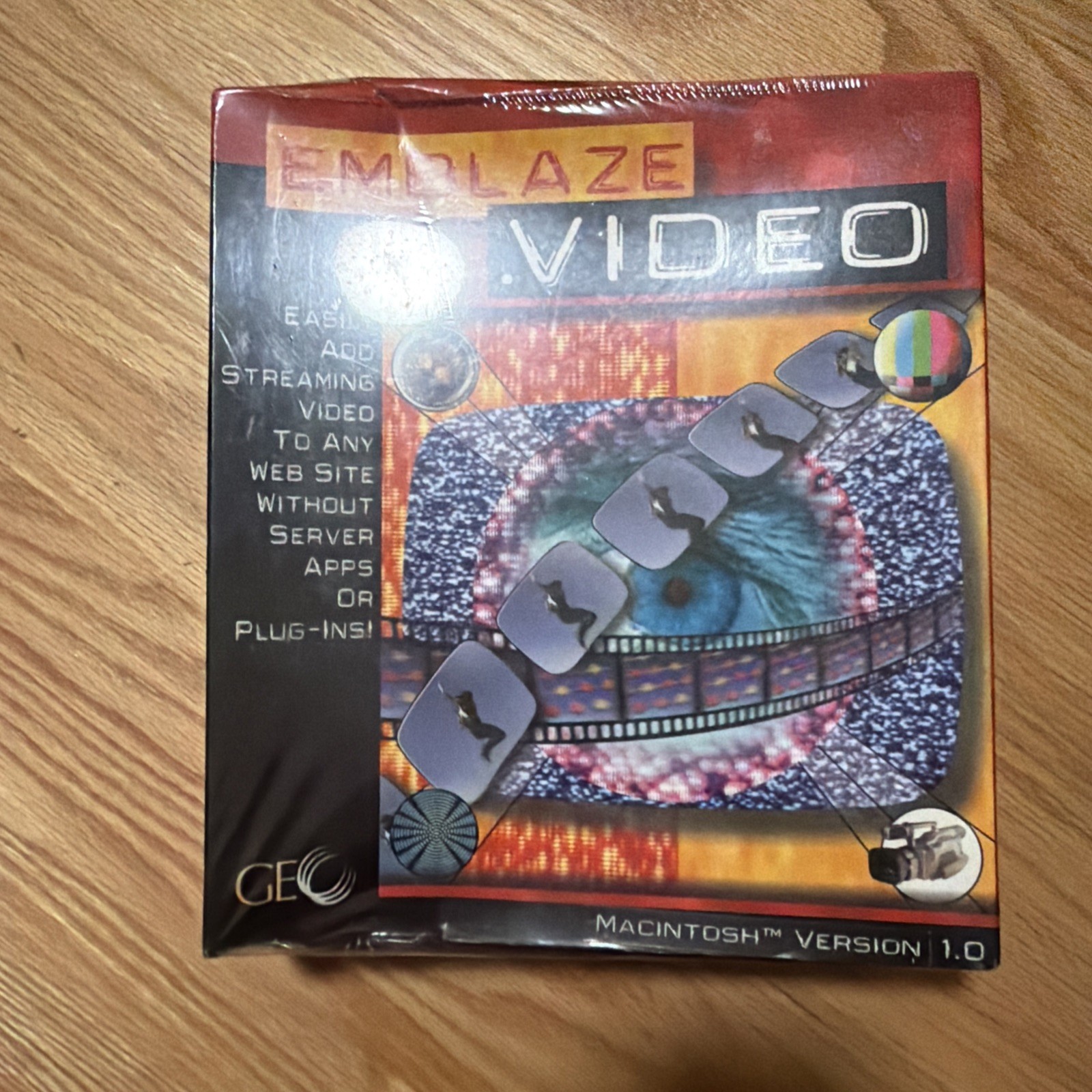 Emblaze Hot Spots Geo Windows PC Mac Software Disc 97 – DAMAGED BOX
