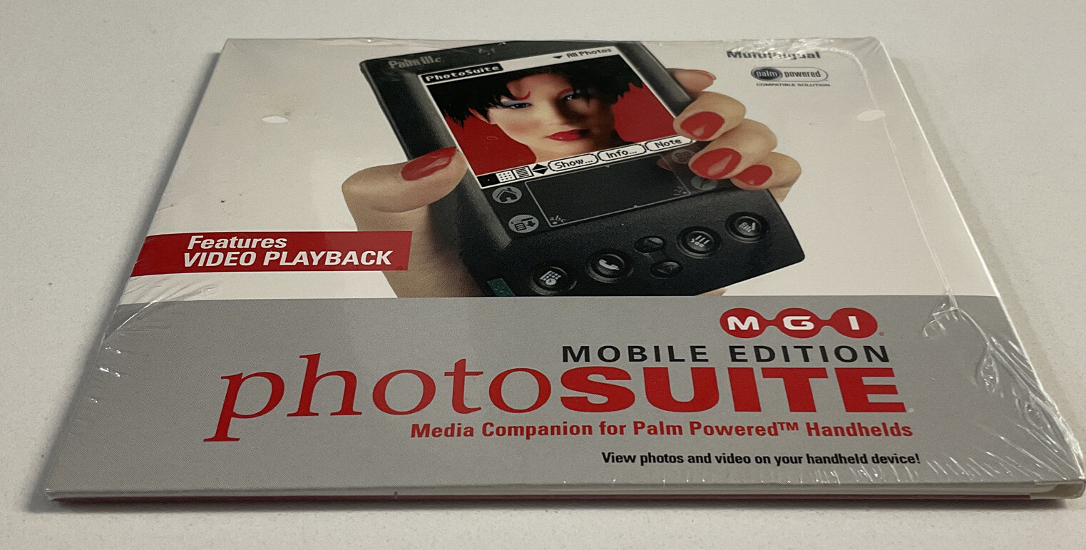 *MGI Photosuites SE Version 4.0 Web & PC Photography Multilinguals Sealed