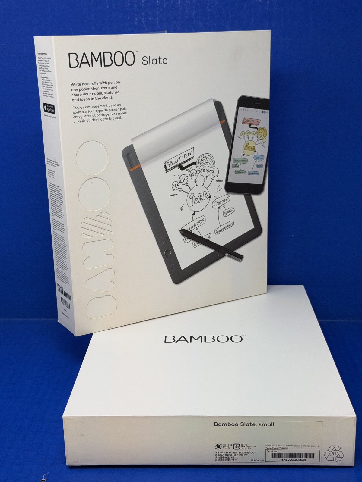 BAMBOO SLATE small (2016, WACOM) -VERY GOOD -SHIPS FREE