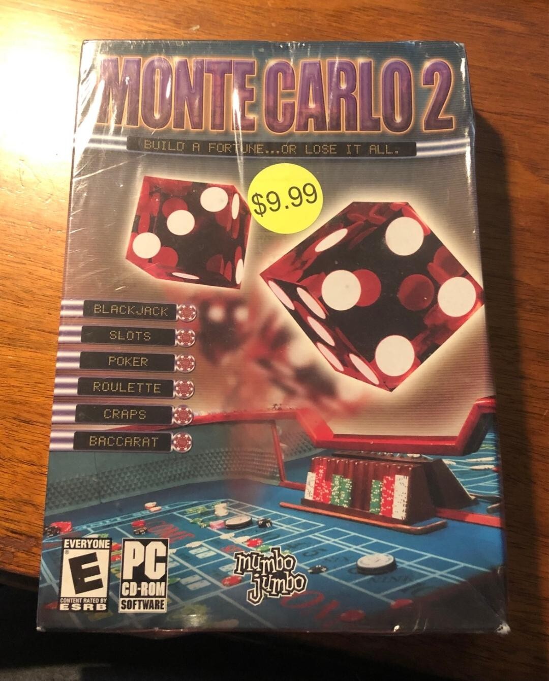Vintage Monte Carlo 2 (PC 2004 Phoenix Games) Windows 95/98/2K/XP – New Sealed
