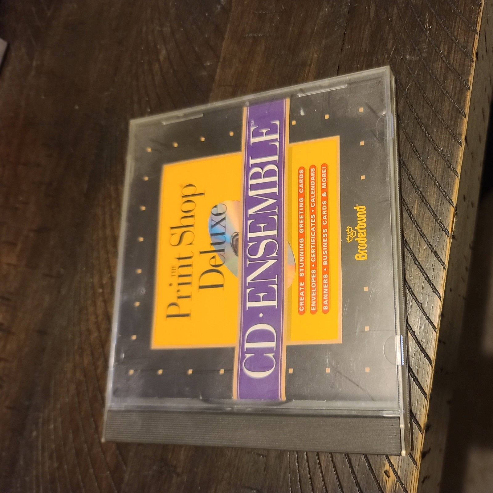 Print Shop Deluxe CD Ensemble Broderbund 1994