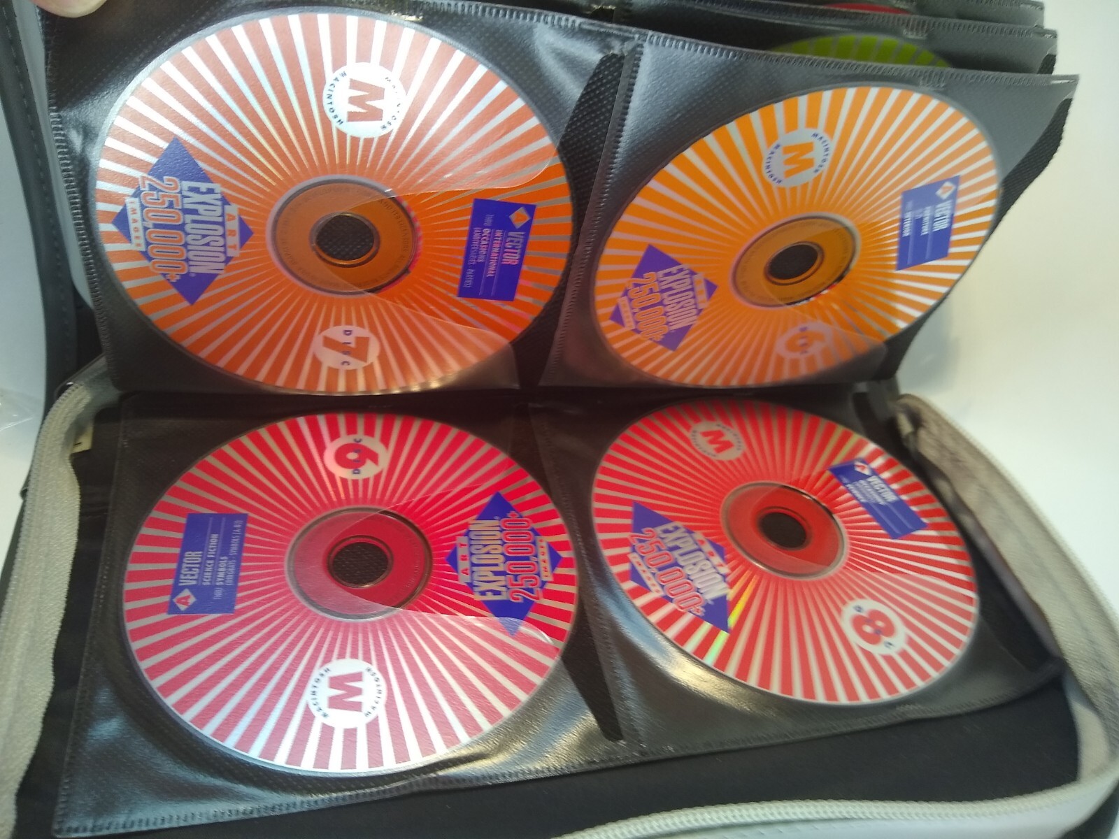 Lot Of Clip Art Explosion 525,000 Image, incredible 65,000 Pak, 250,000…