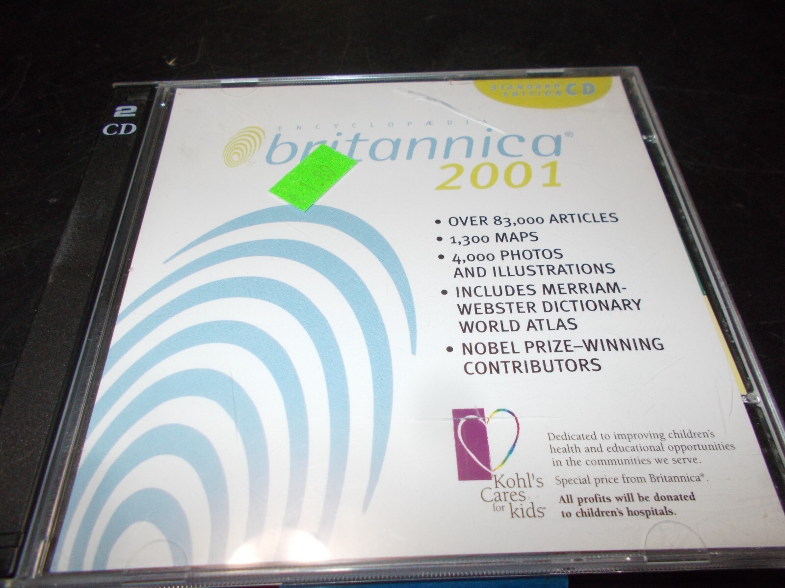 Macmillan Encyclopedia Britannica 2001 Standard Edition