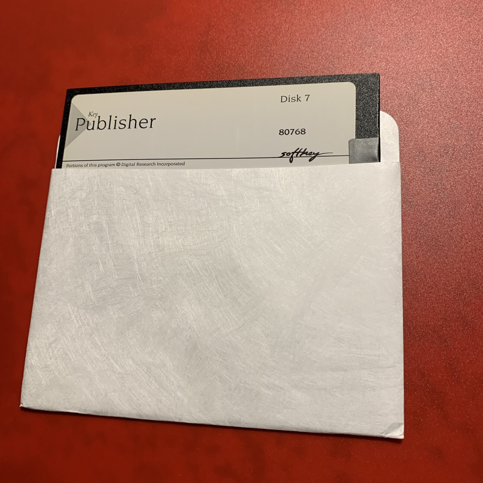 Vintage Key Publisher Softkey Set of Floppy Disk Desktop Publishing 45104-44053