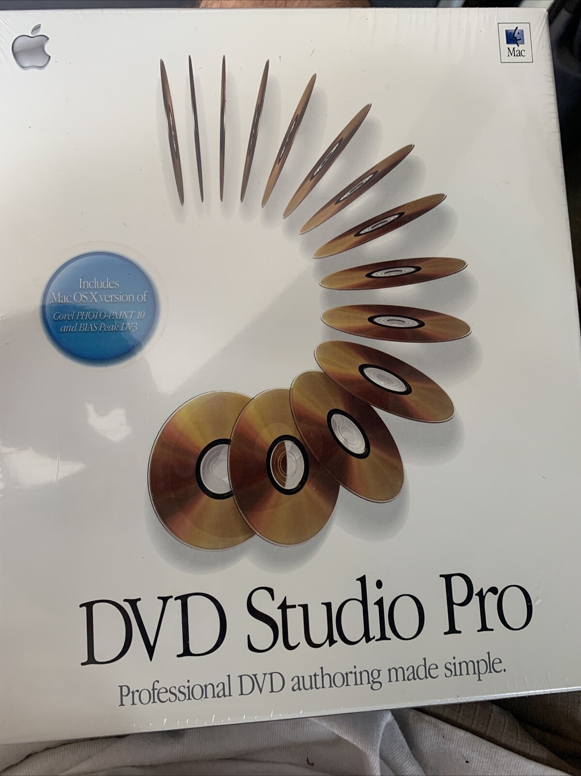 Sealed IMAC APPLE DVD Studio Pro 1.5 For Mac Brand New Out Of print