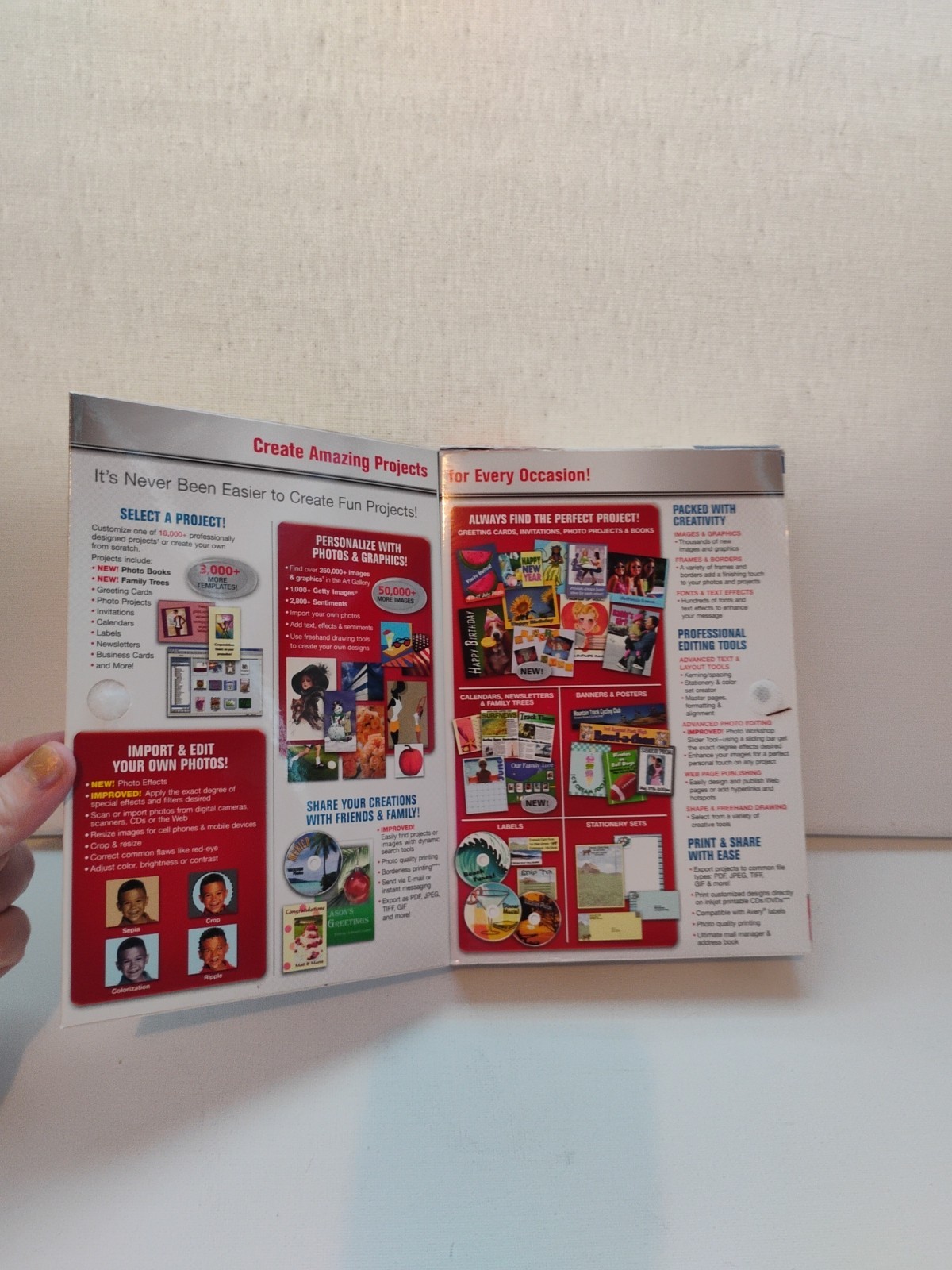 Print Shop Version 22 (PC) with box and 2 CD’s Broderbund