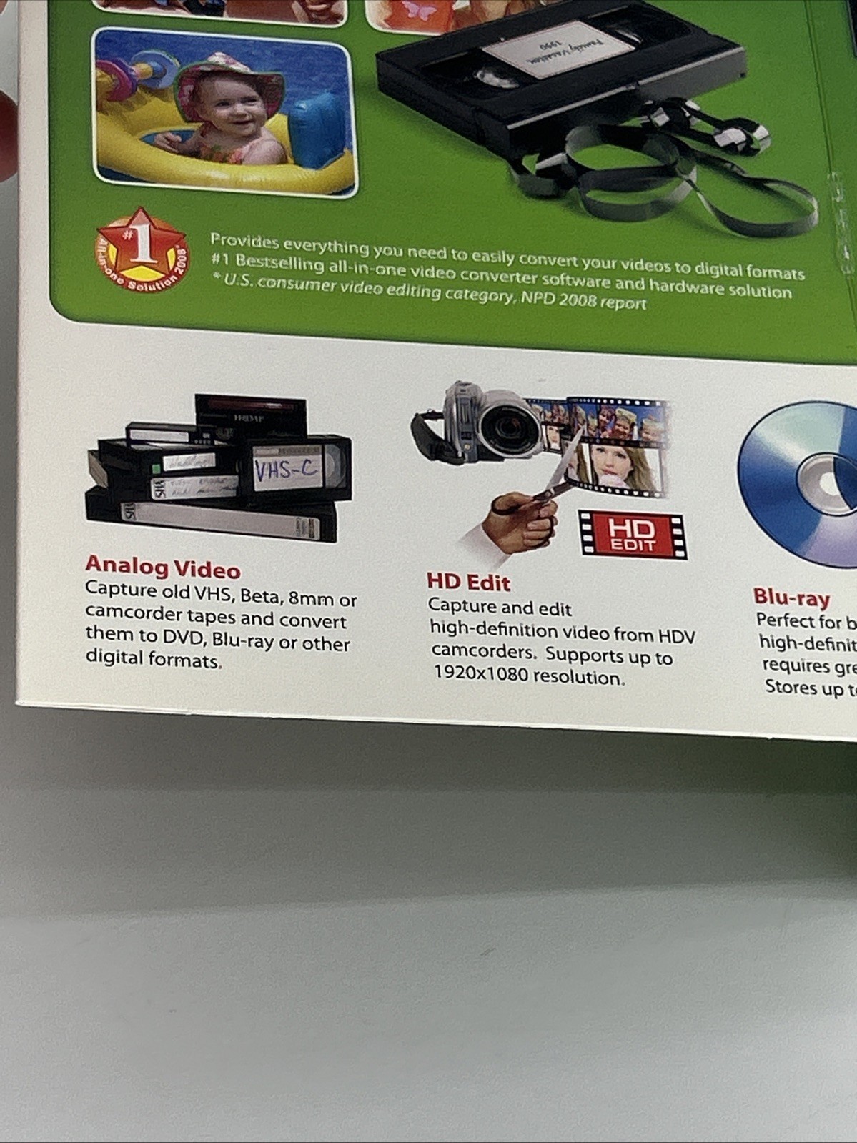 Honestech VHS to DVD 5.0 Deluxe Powerful & Effortless Video Conversion Solution