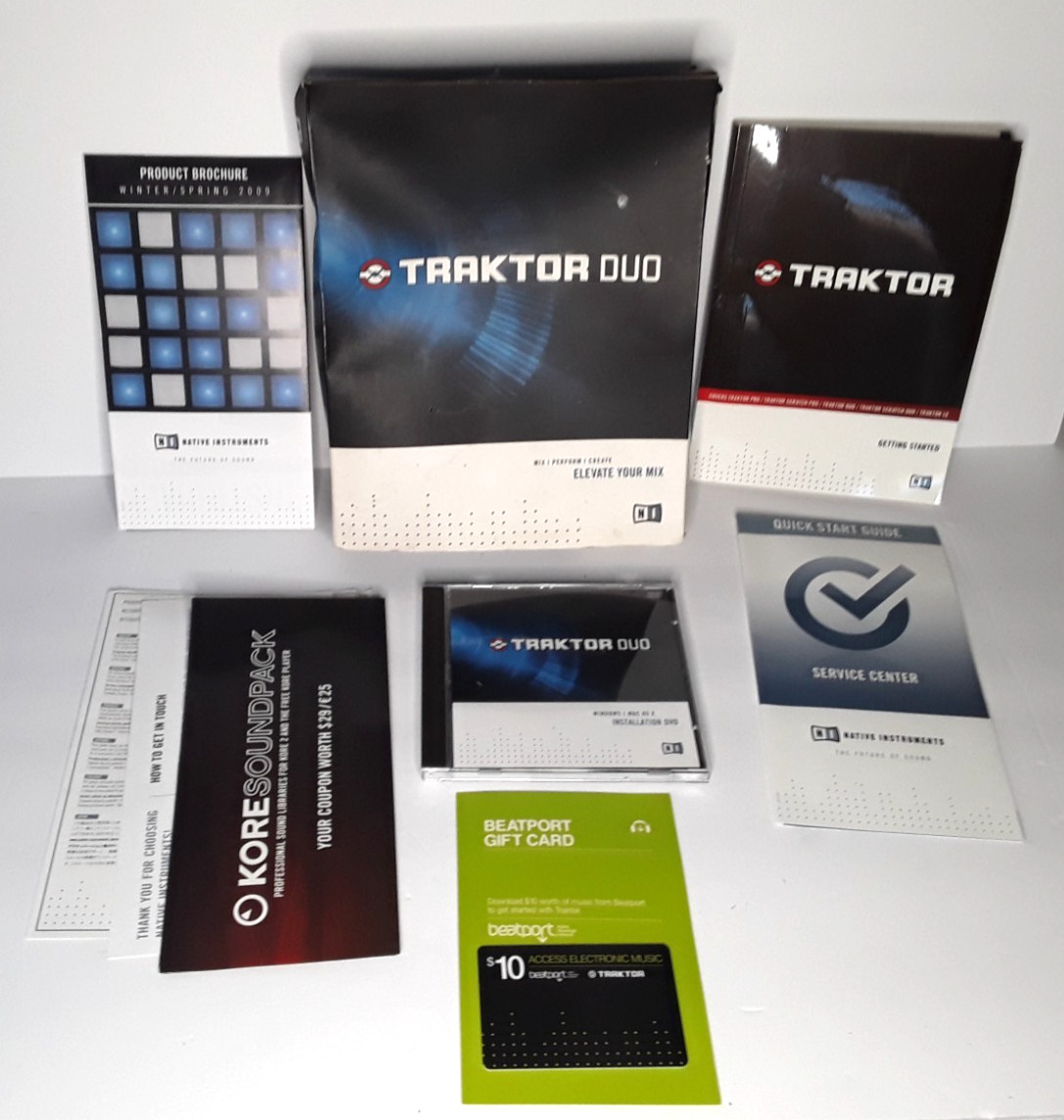 Native Instruments Traktor Duo Mac PC Windows Read Description New Open Box