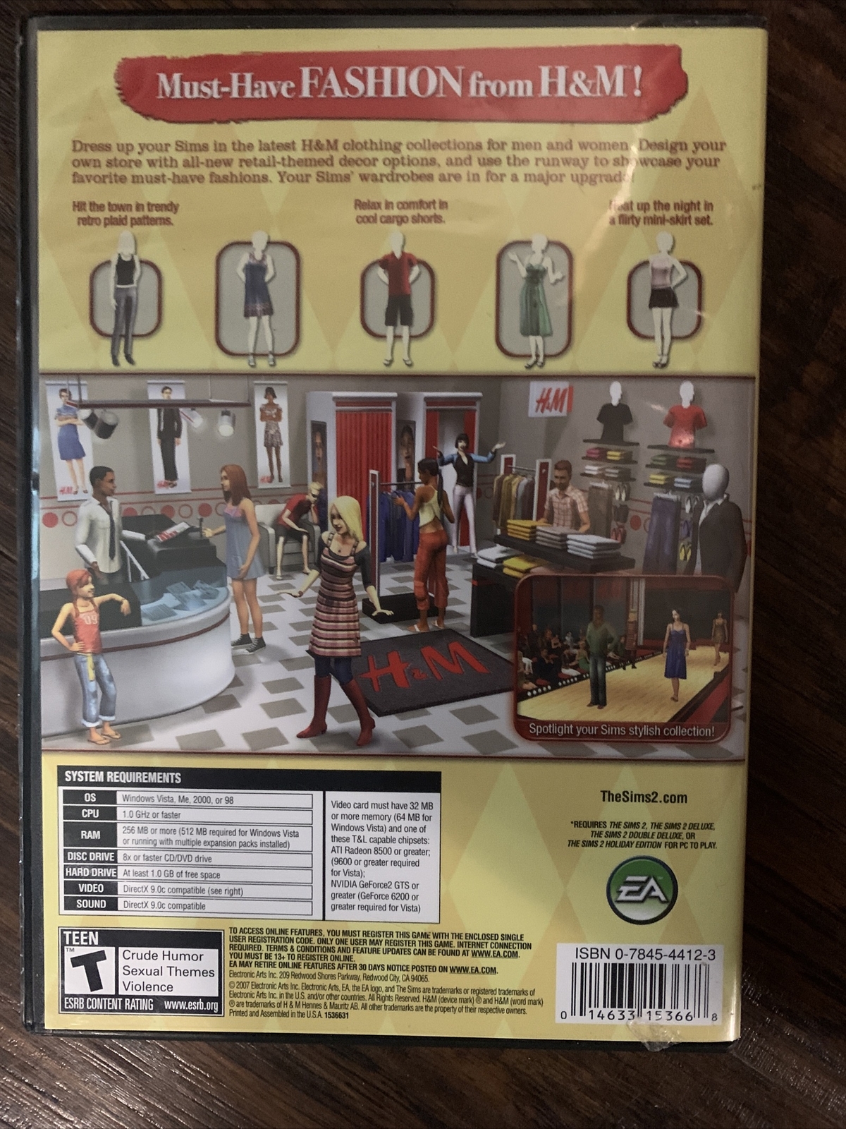 Electronic Arts The Sims 2 H&M Fashion Stuff