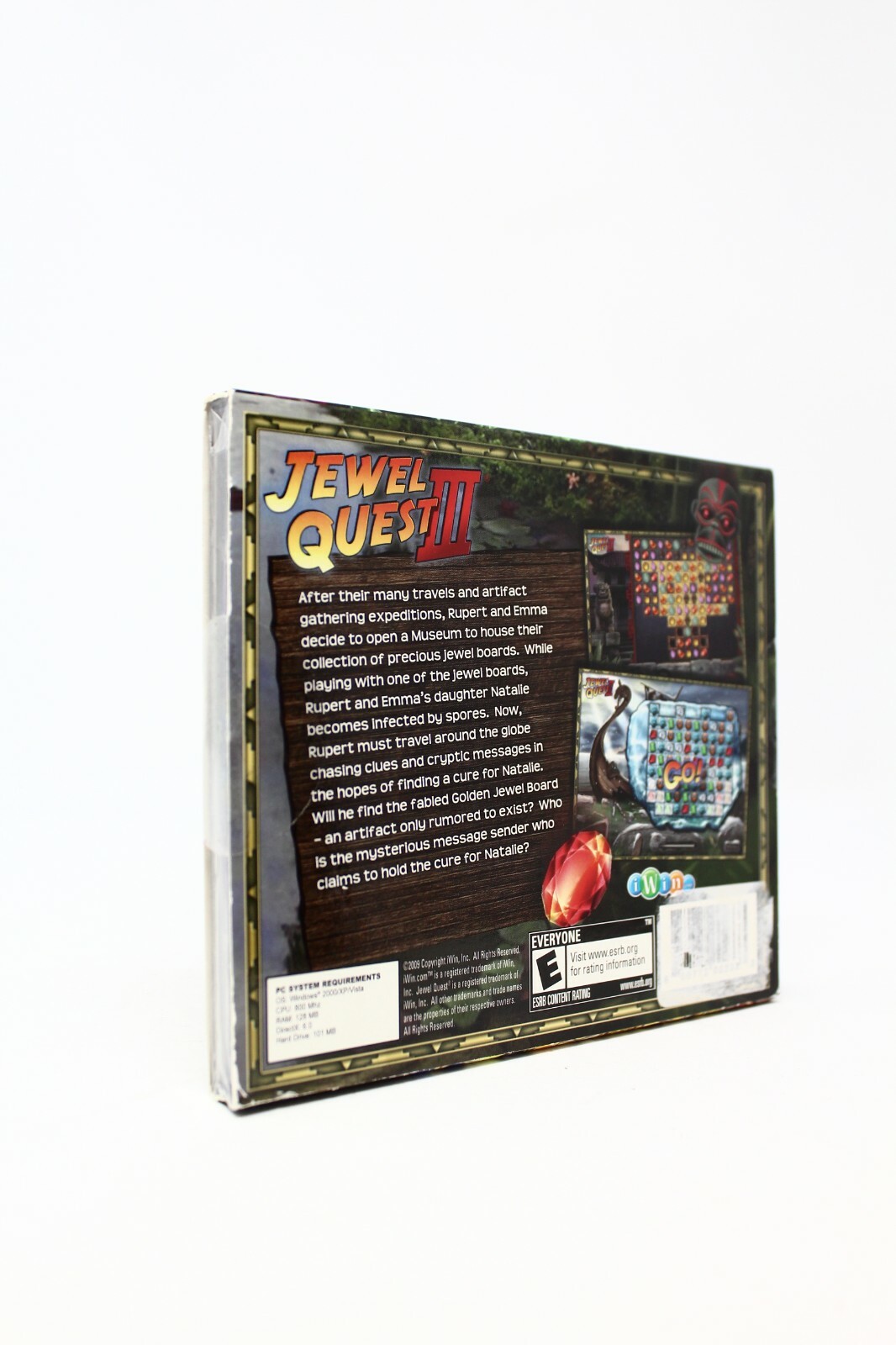 Jewel Quest III 3 – NEW/Sealed – Puzzle Game – W/ Slip Cover