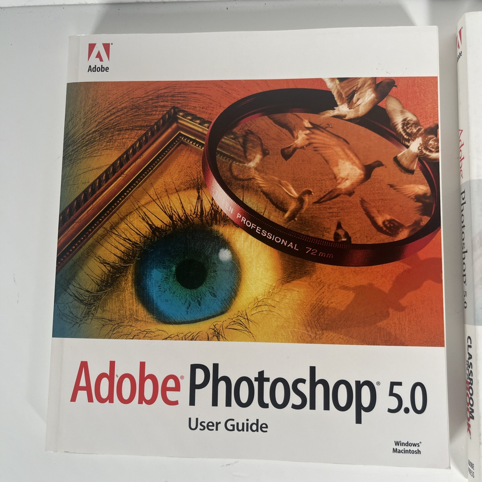 Adobe Photoshop 5.0 User Guide Book Instruction Manual Only + Classroom Lot Of 2