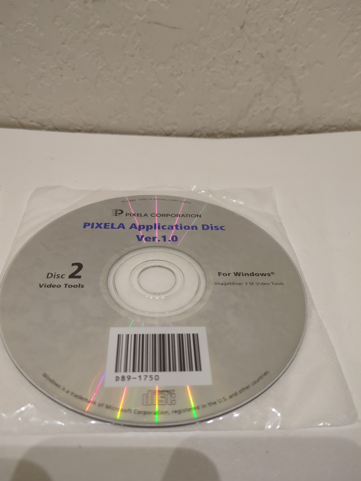 Pixela Application Disc Ver. 1.0 – Disc 1, 2 Video Tools – For Windows