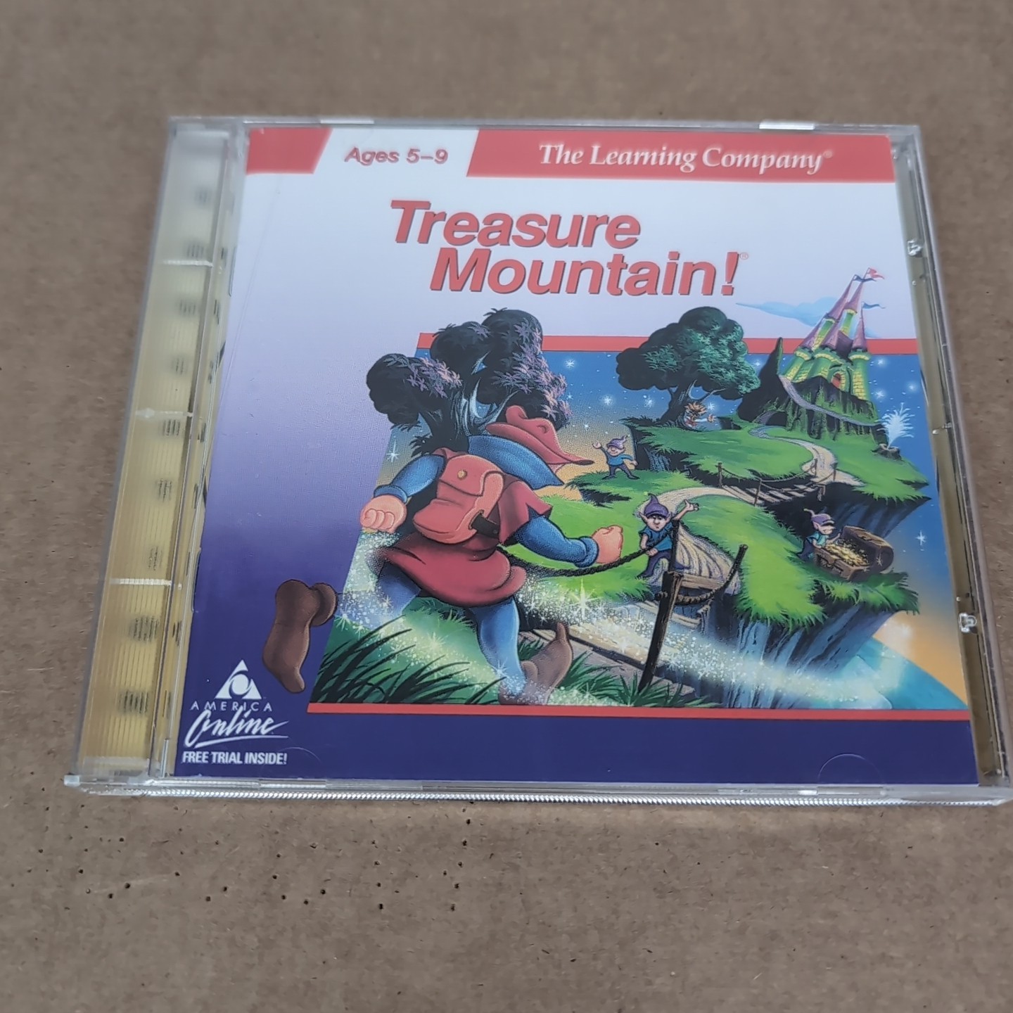 The Learning Company Treasure Mountain 1997 CD Ages 5-9