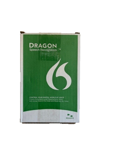 Dragon 12 Speech Recognition Nuance With HeadSet – New in Opened Box