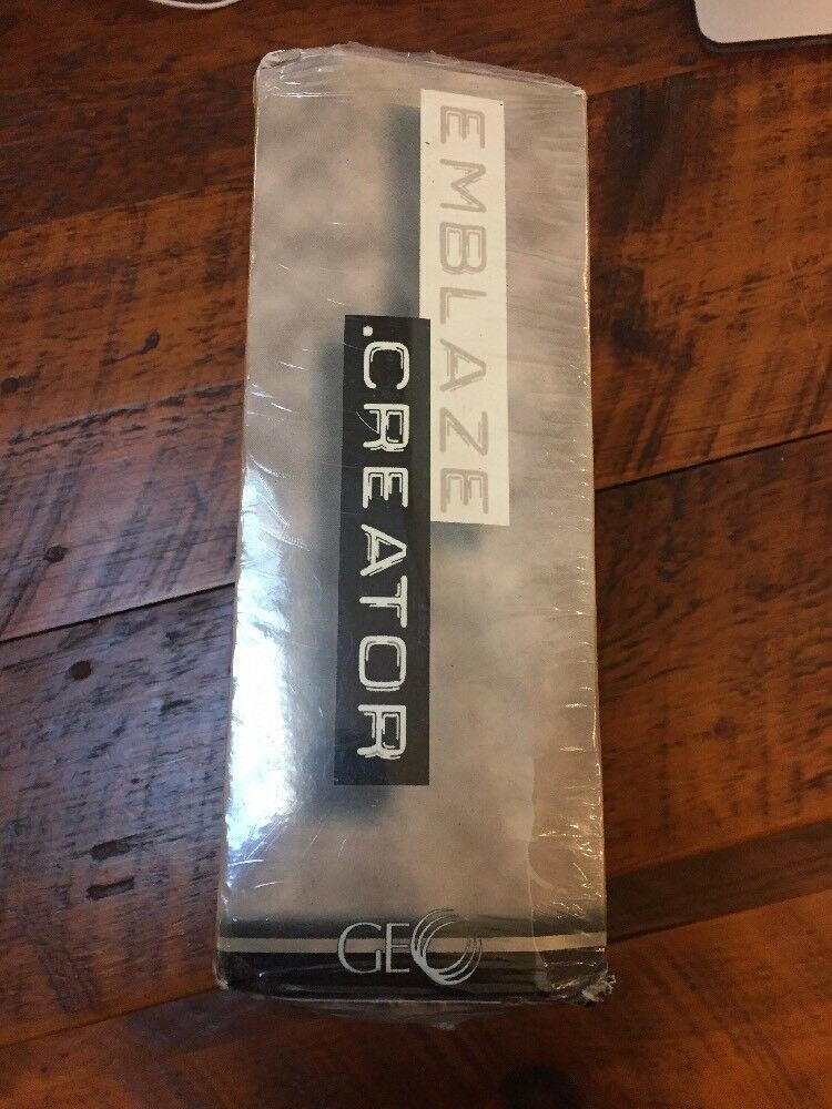 Emblaze Creator v2.5 GEO Windows PC Mac Software Disc Original Package Sealed 97