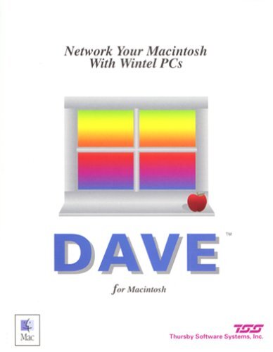 DAVE 2.5 Peer to Peer Between PCs and Macs using TCP/IP Vintage Software