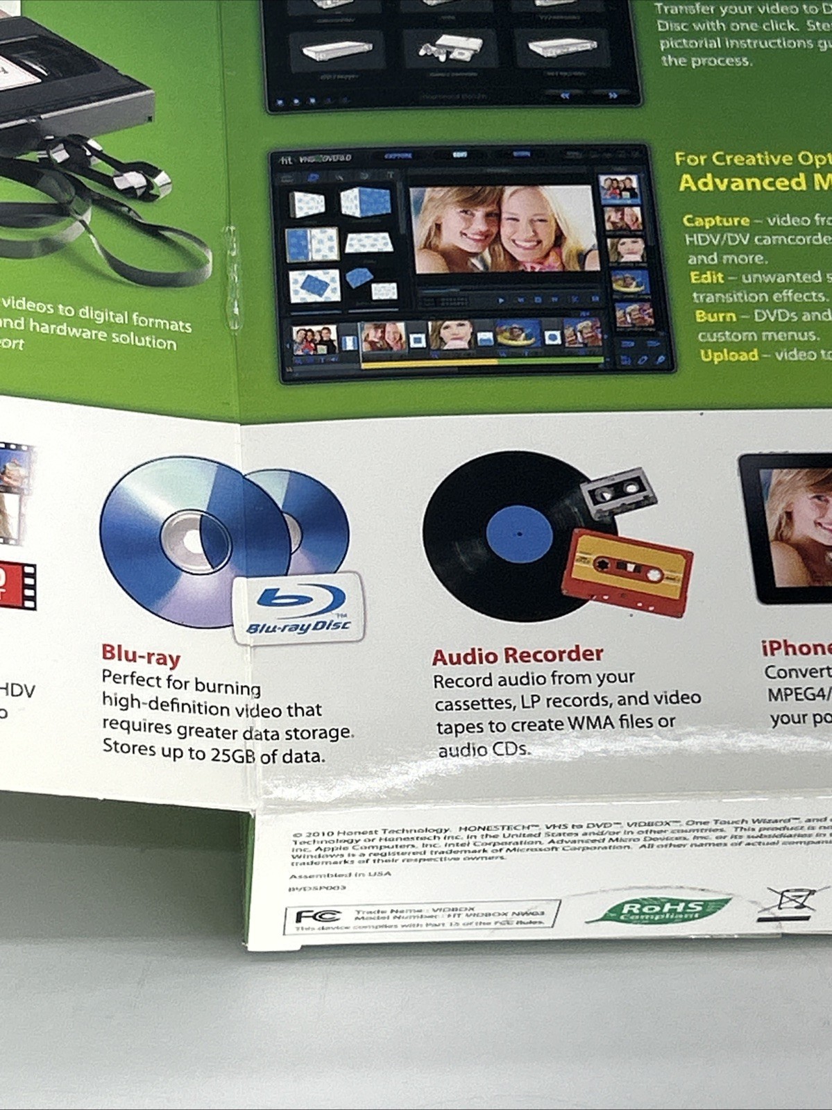 Honestech VHS to DVD 5.0 Deluxe Powerful & Effortless Video Conversion Solution