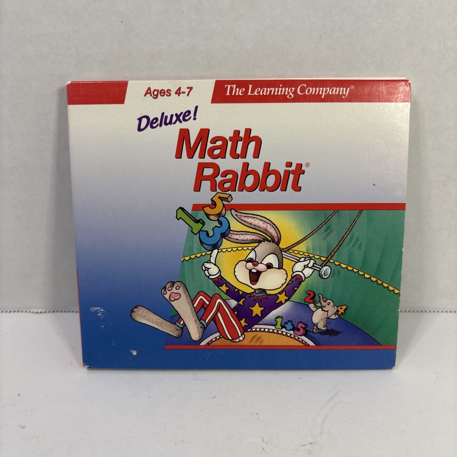 Deluxe! Math Rabbit PC CD‑ROM 1997 Ages 4‑7 Educational Game – The Learning Comp