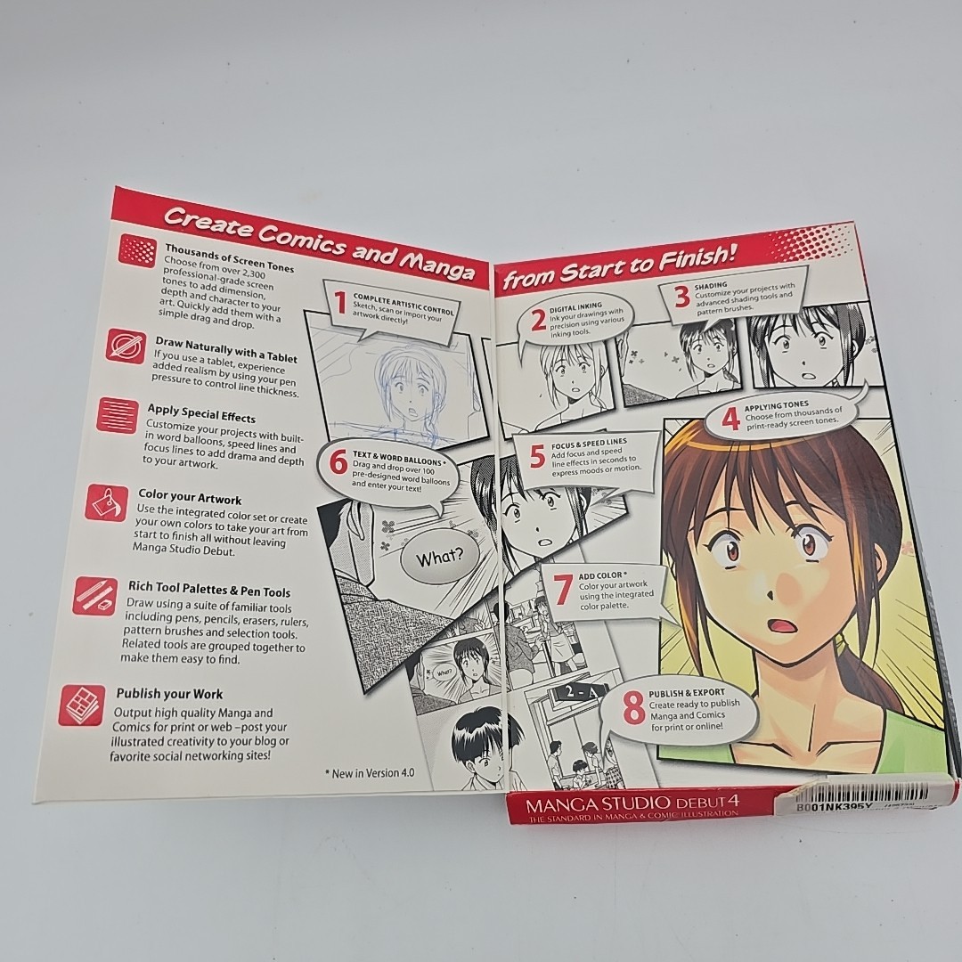 Manga Studio Debut 4 for PC, Mac
