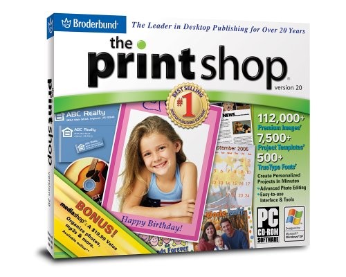 Broderbund Printshop 20 – VERY GOOD