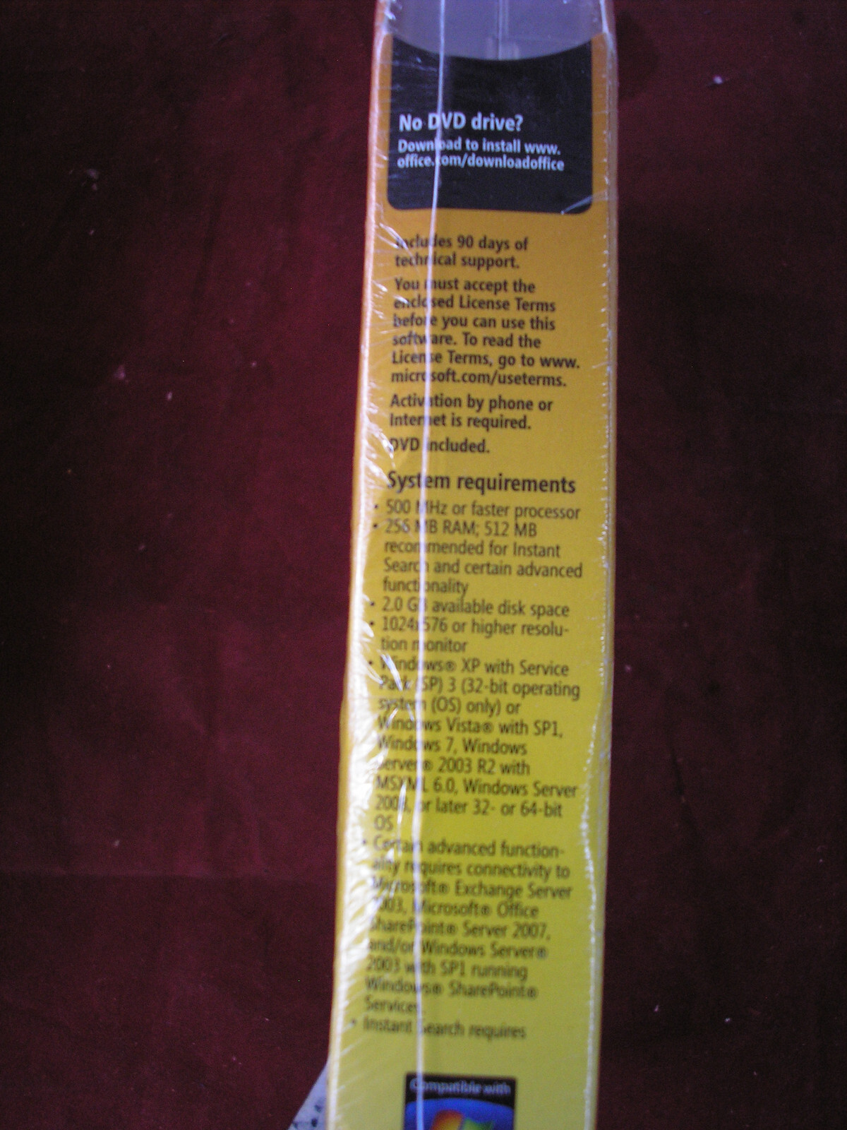 Microsoft Office Outlook 2010 Licensed For 2 PCs Full Retail Version=SEALED BOX=