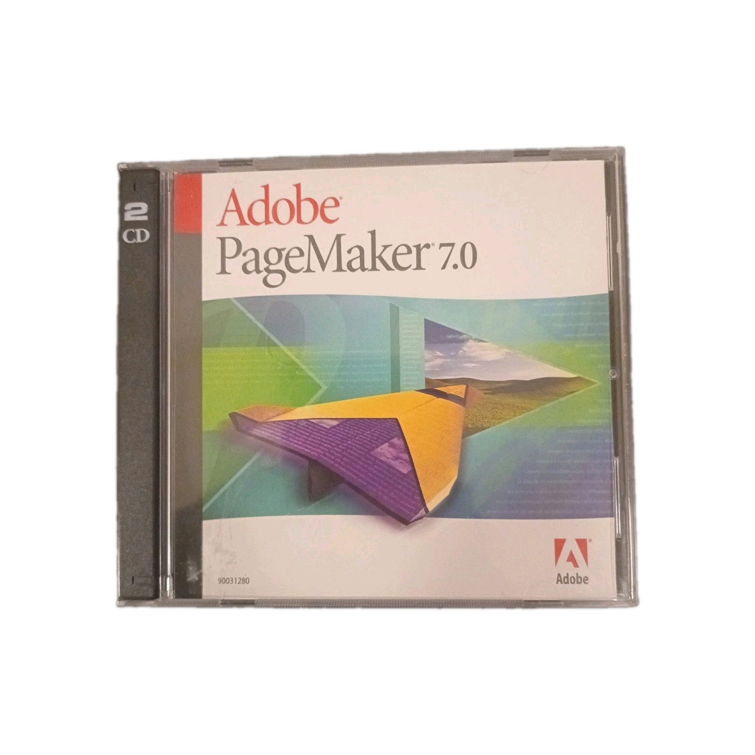 Adobe PageMaker 7.0 2 Disc Set with Serial #