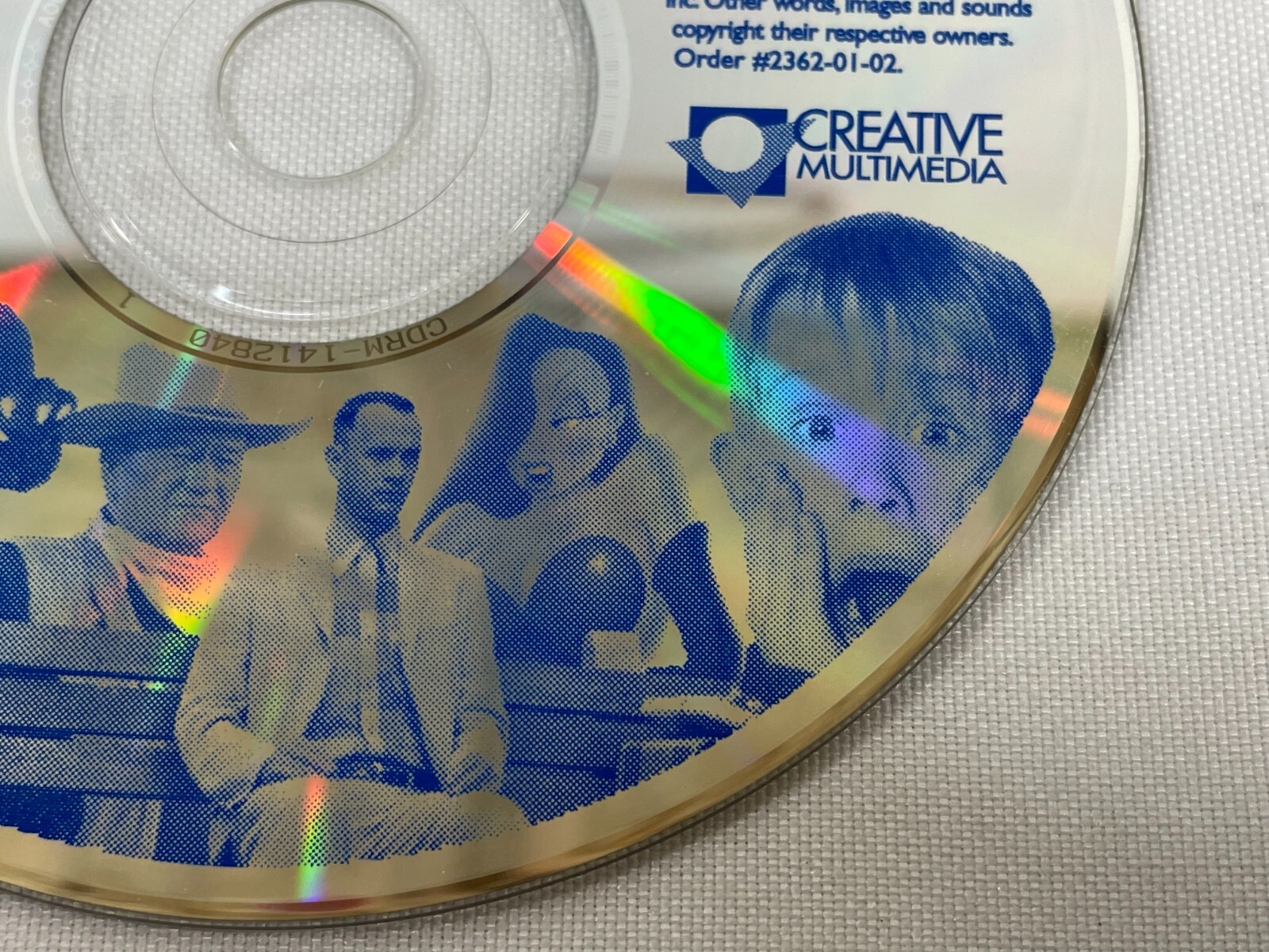 Vintage 1995 Blockbuster Movies & Videos CD-ROM Macintosh Mac Software DISC ONLY