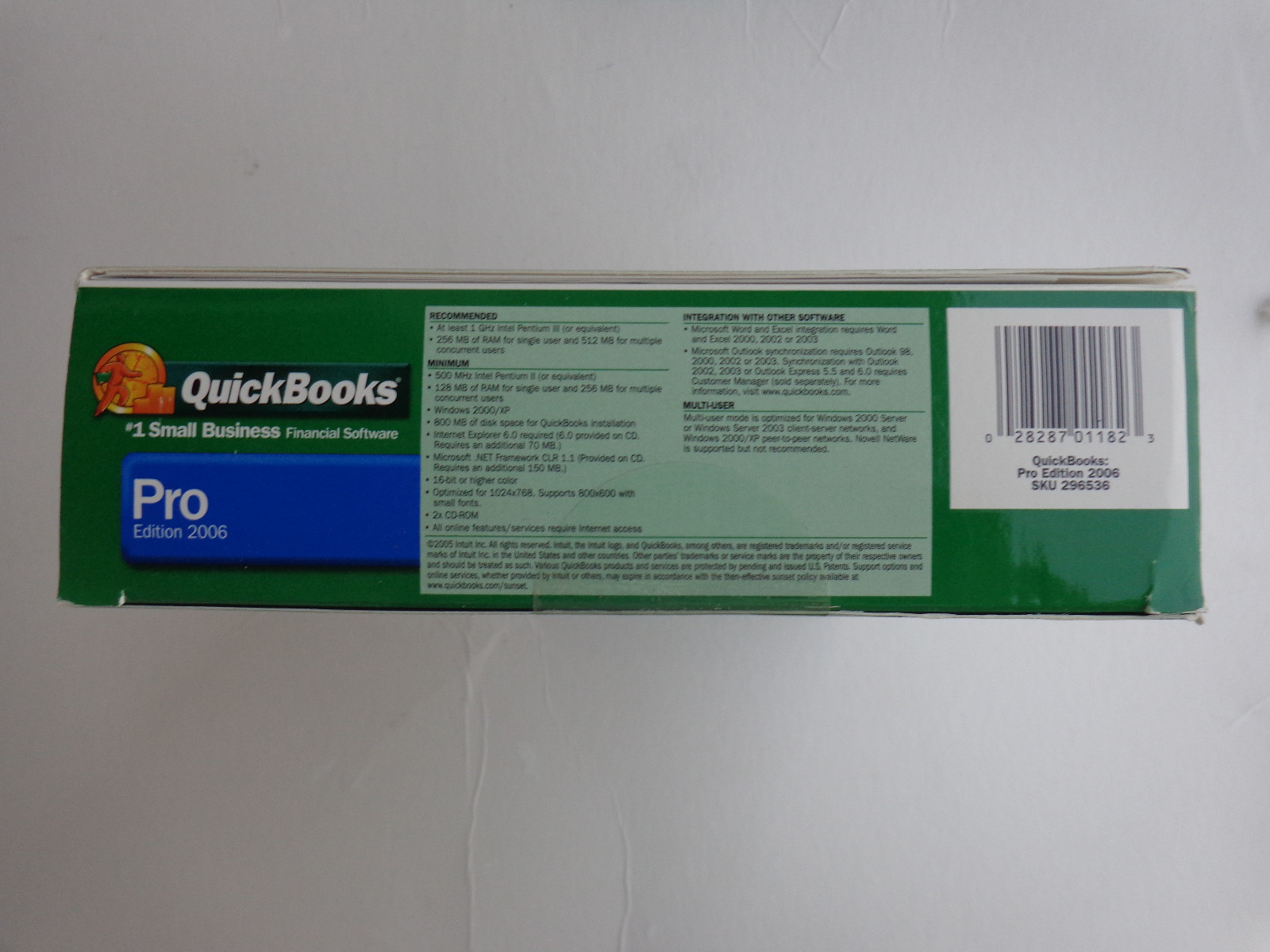 Intuit QuickBooks® Pro 2006