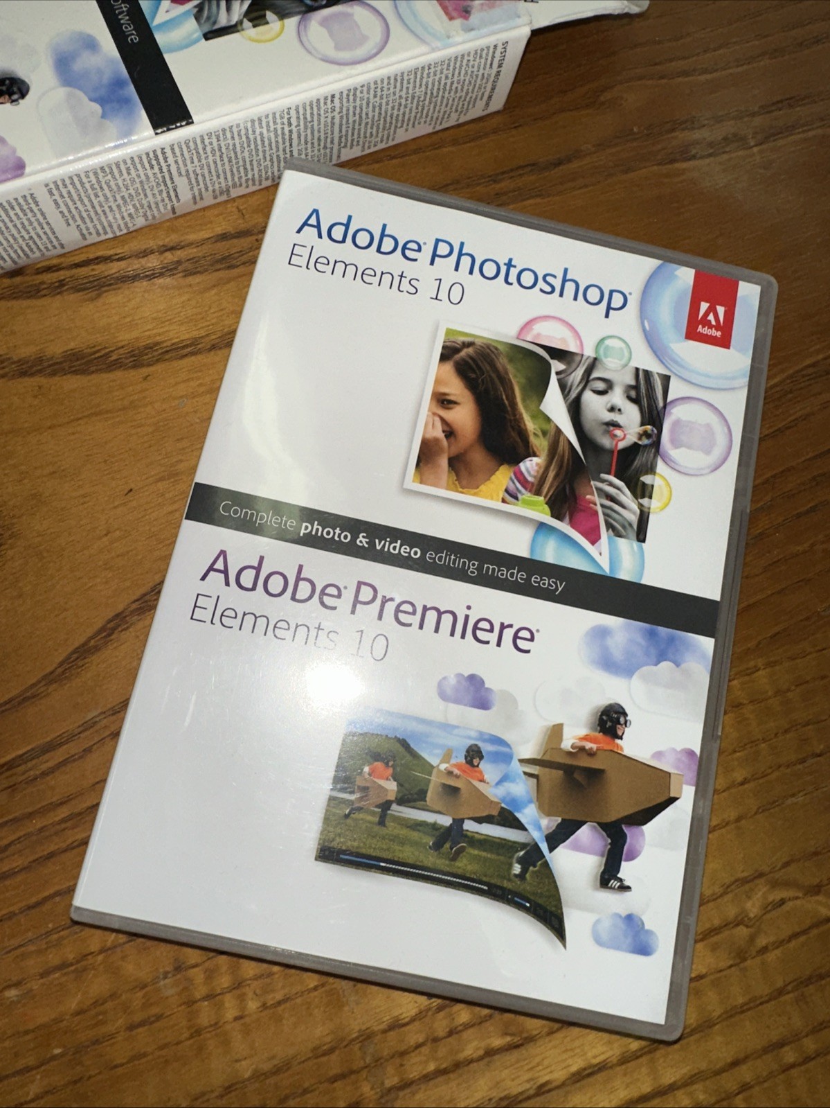 Adobe Photoshop Elements 10 with Adobe Premiere Elements 10 PRE-Owned 5 Discs