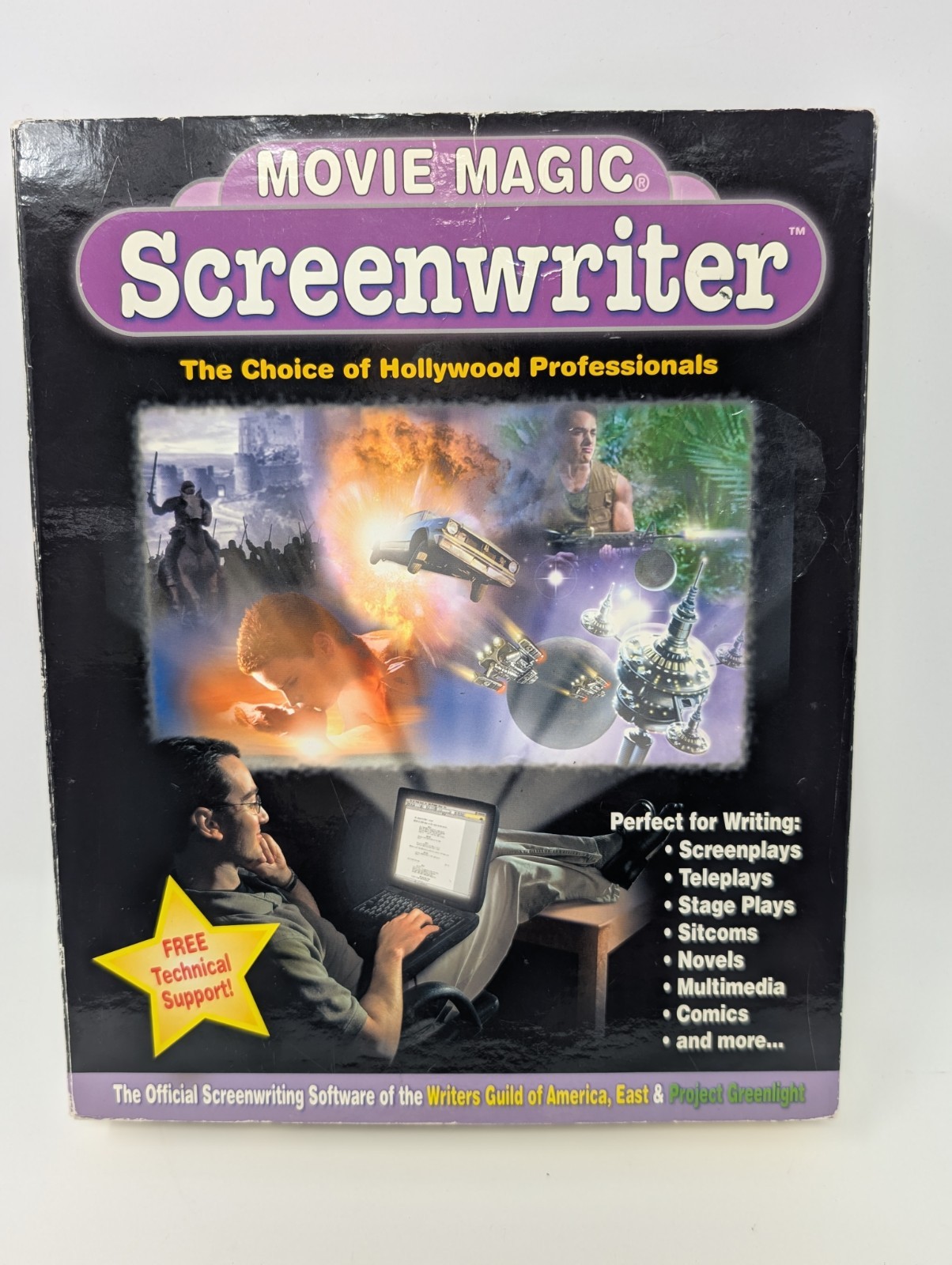 Vintage Movie Magic Screenwriter 2000 Academic Version – Boxed w/ Index Cards