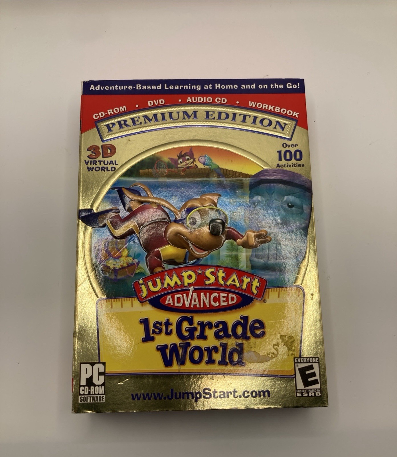 Jump Start Advanced 1st Grade World Premium Edition, Over 100 Activities .
