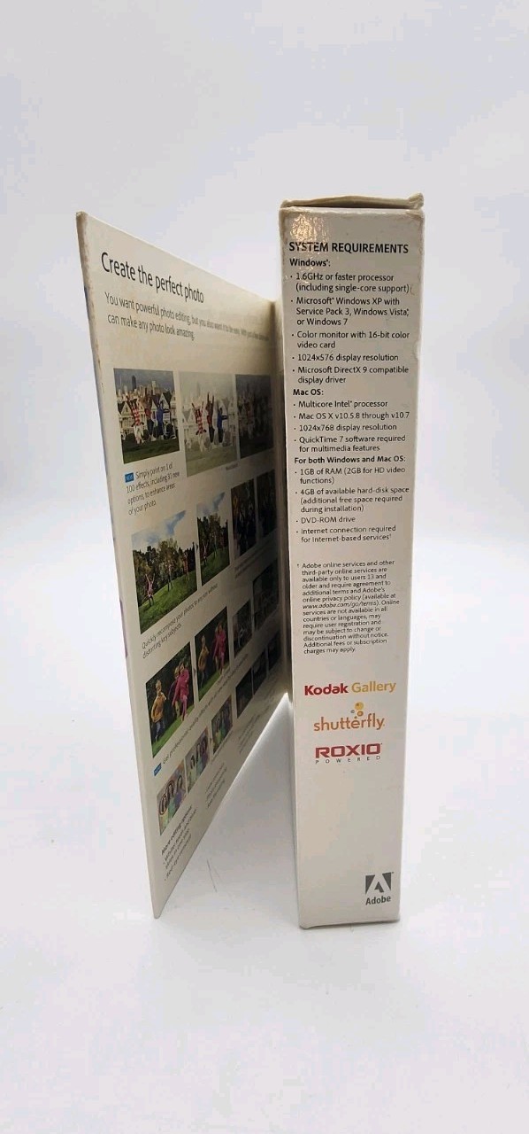NEW SEALED Adobe Photoshop Elements 10