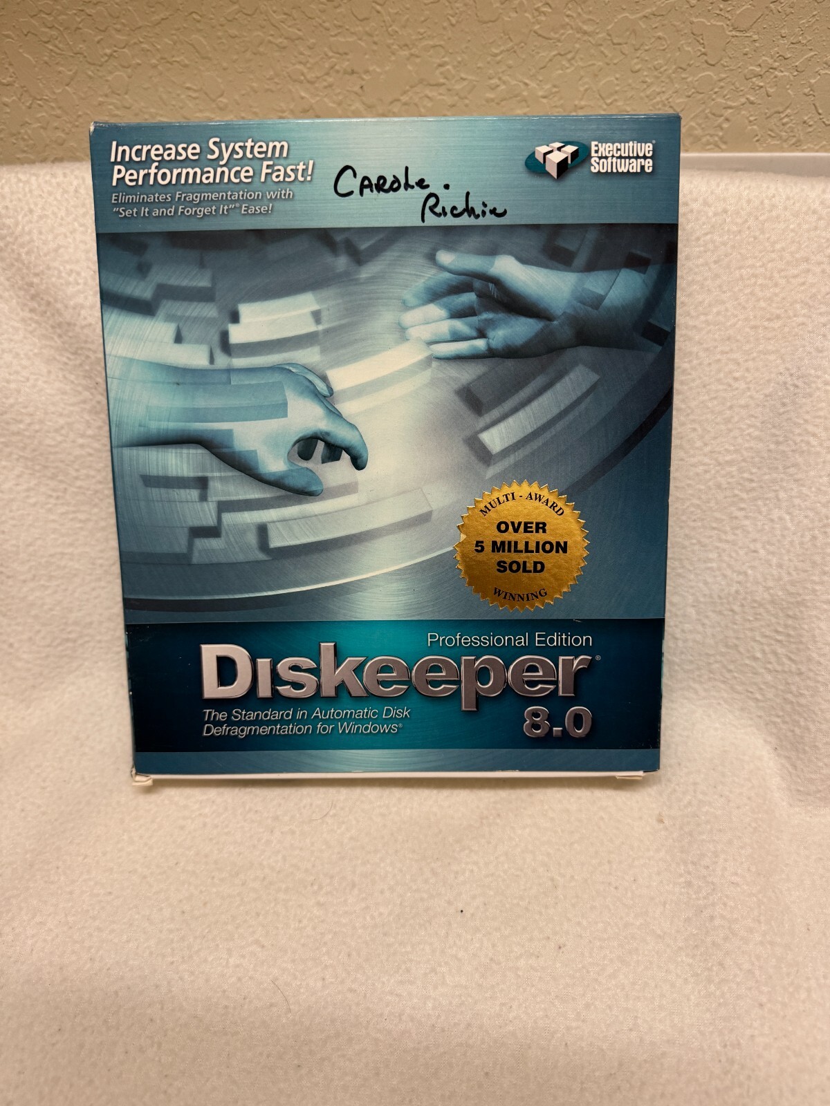 Diskeeper 8.0 Professional Edition – Executive Software