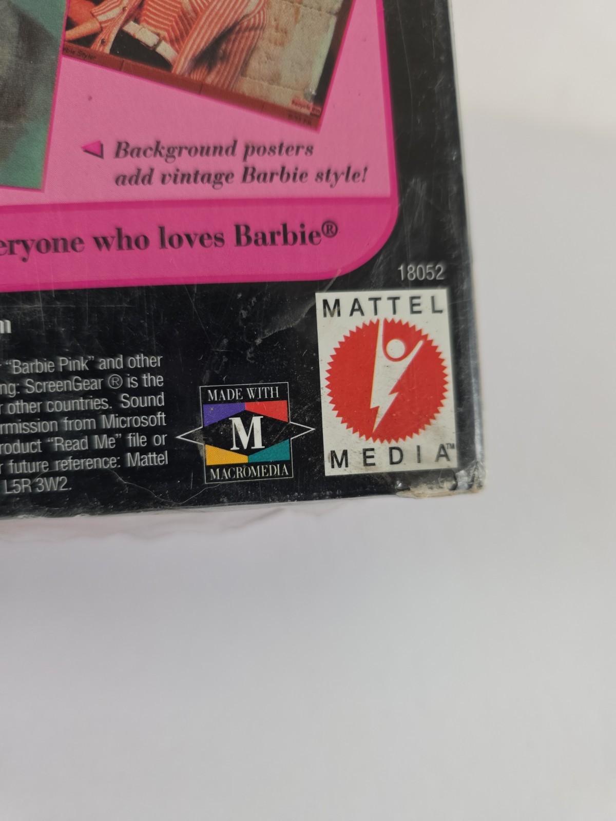 New W/issues VTG 1994 1996 Barbie Screen Styler CD ROM Windows 3.1 Windows 95