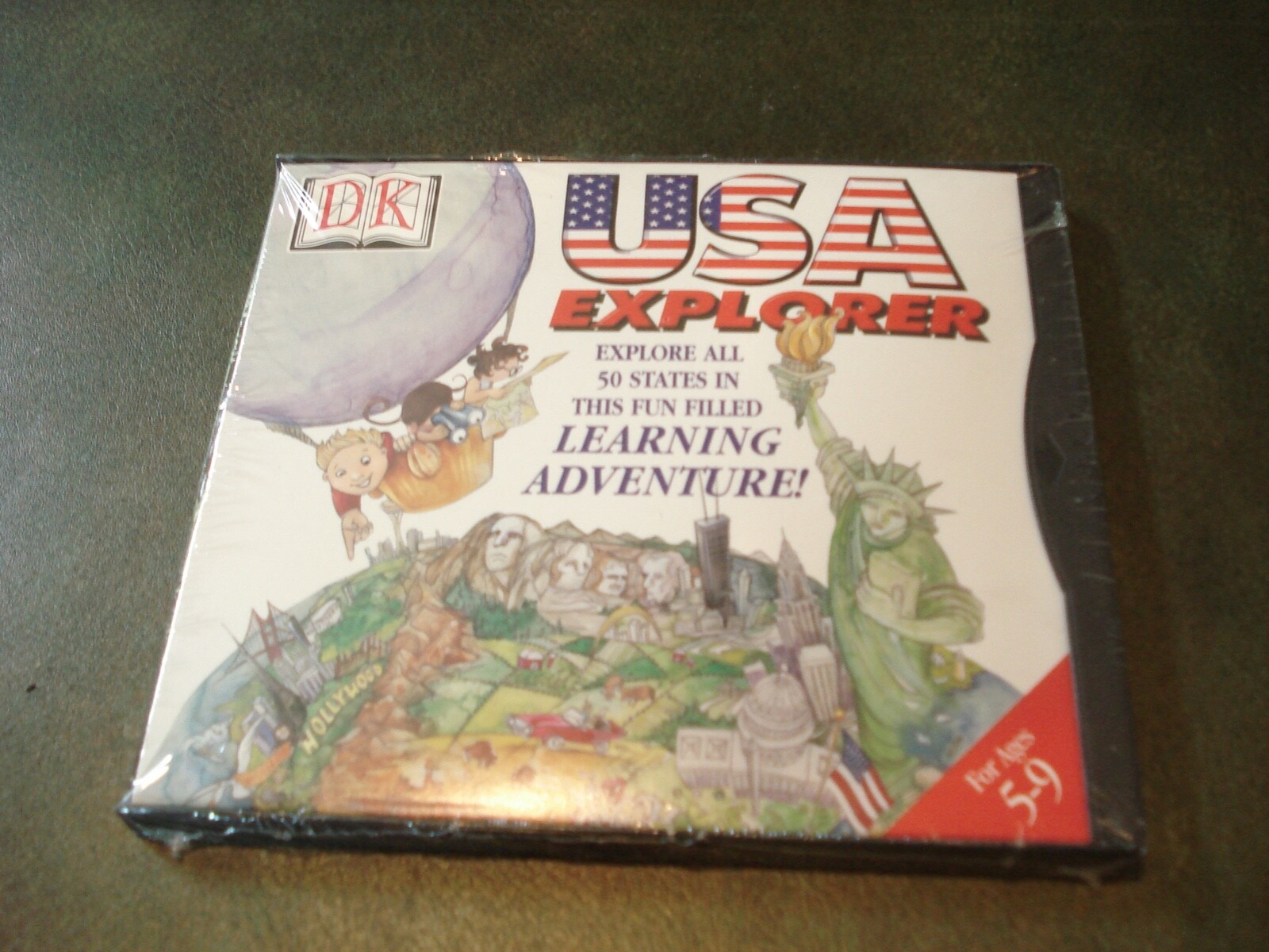 DK USA Explorer (PC-CD) AGES 5-9 HOME SCHOOL/LEARNING AID