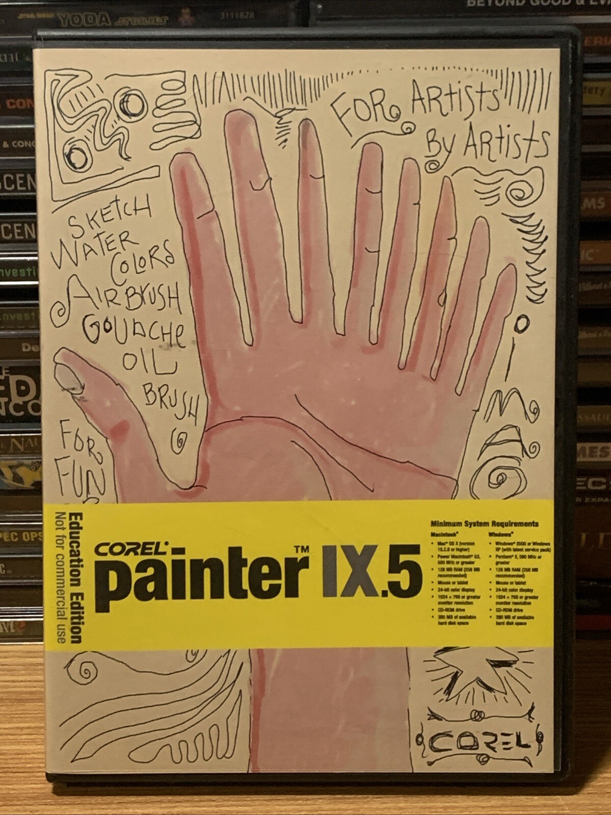 COREL Painter IX.5 | Win / Mac | Graphic Arts Education