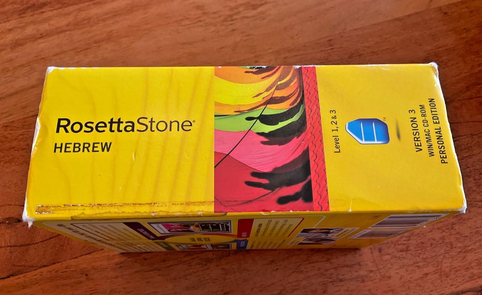 OPEN BOX RosettaStone Hebrew Level 1,2, & 3 Version 3 WIN/MAC CD-ROM Personal ED