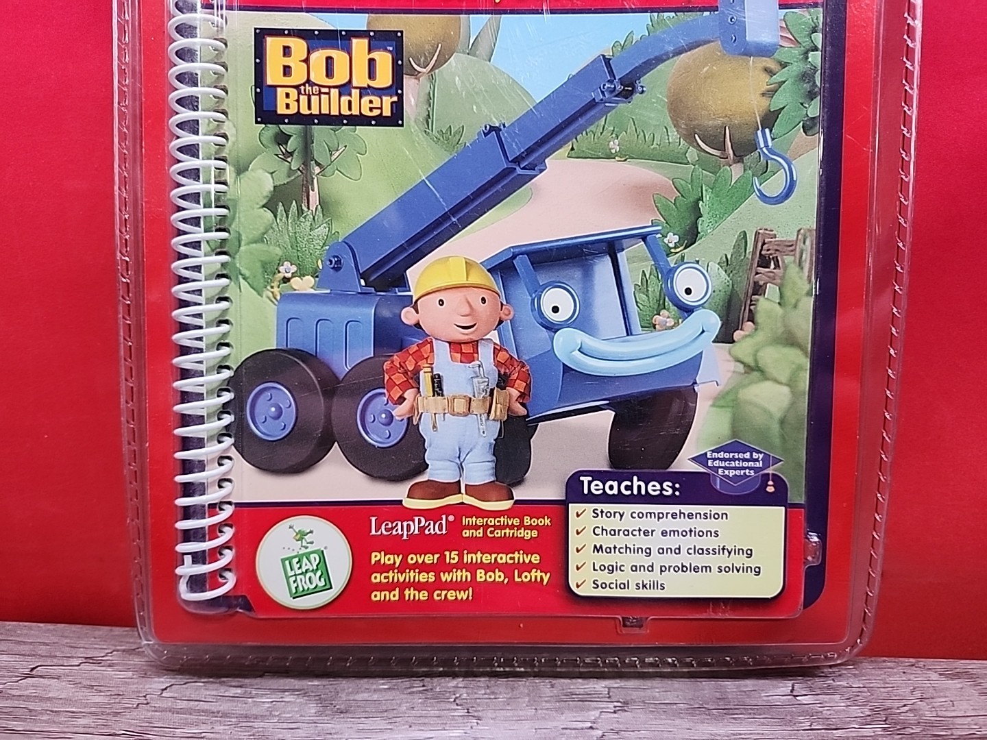Leap Frog Leap Pad – Bob and Lofty Save the Day Bob The Builder NIB